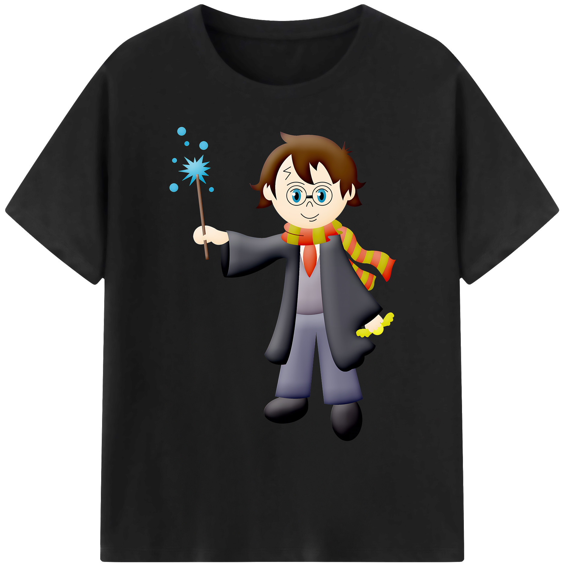 （画像用） Harry Potter ハリー・ポッターシリーズ 綿100％ メンズ半袖Tシャツ｜肌触りやわらか＆通気性
