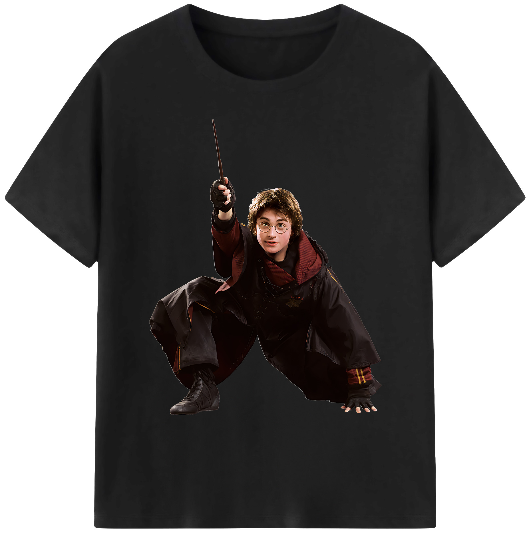 （画像用） Harry Potter ハリー・ポッターシリーズ 綿100％ メンズ半袖Tシャツ｜肌触りやわらか＆通気性