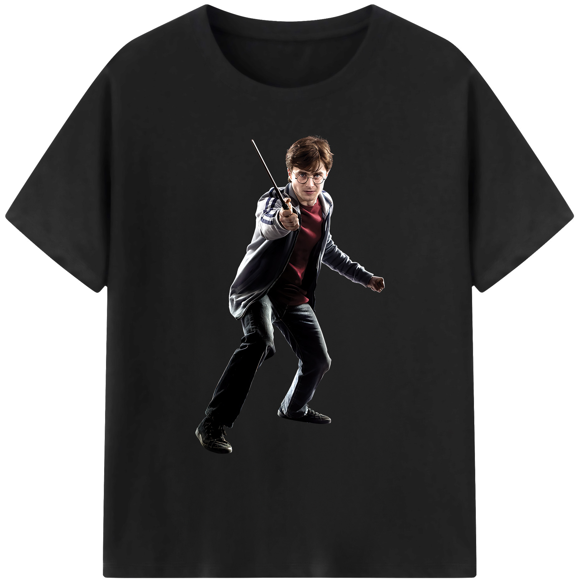 （画像用） Harry Potter ハリー・ポッターシリーズ 綿100％ メンズ半袖Tシャツ｜肌触りやわらか＆通気性