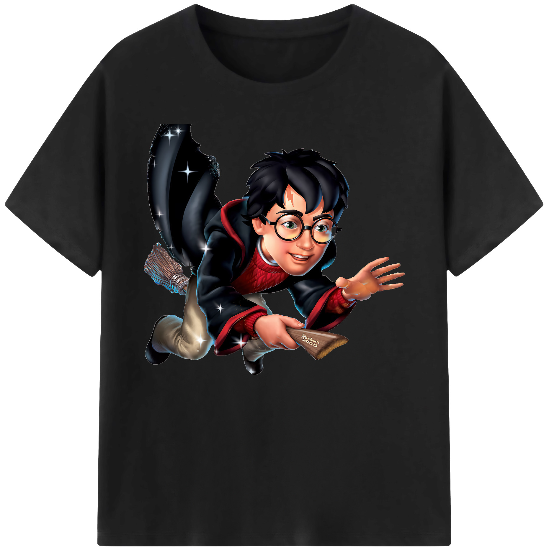 （画像用） Harry Potter ハリー・ポッターシリーズ 綿100％ メンズ半袖Tシャツ｜肌触りやわらか＆通気性