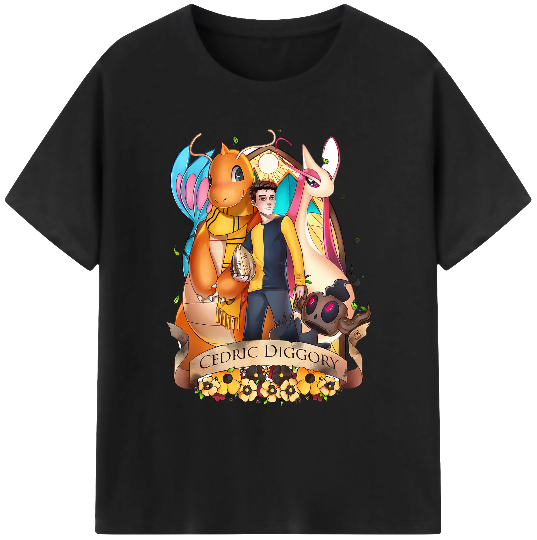 （画像用） Harry Potter ハリー・ポッターシリーズ 綿100％ メンズ半袖Tシャツ｜肌触りやわらか＆通気性