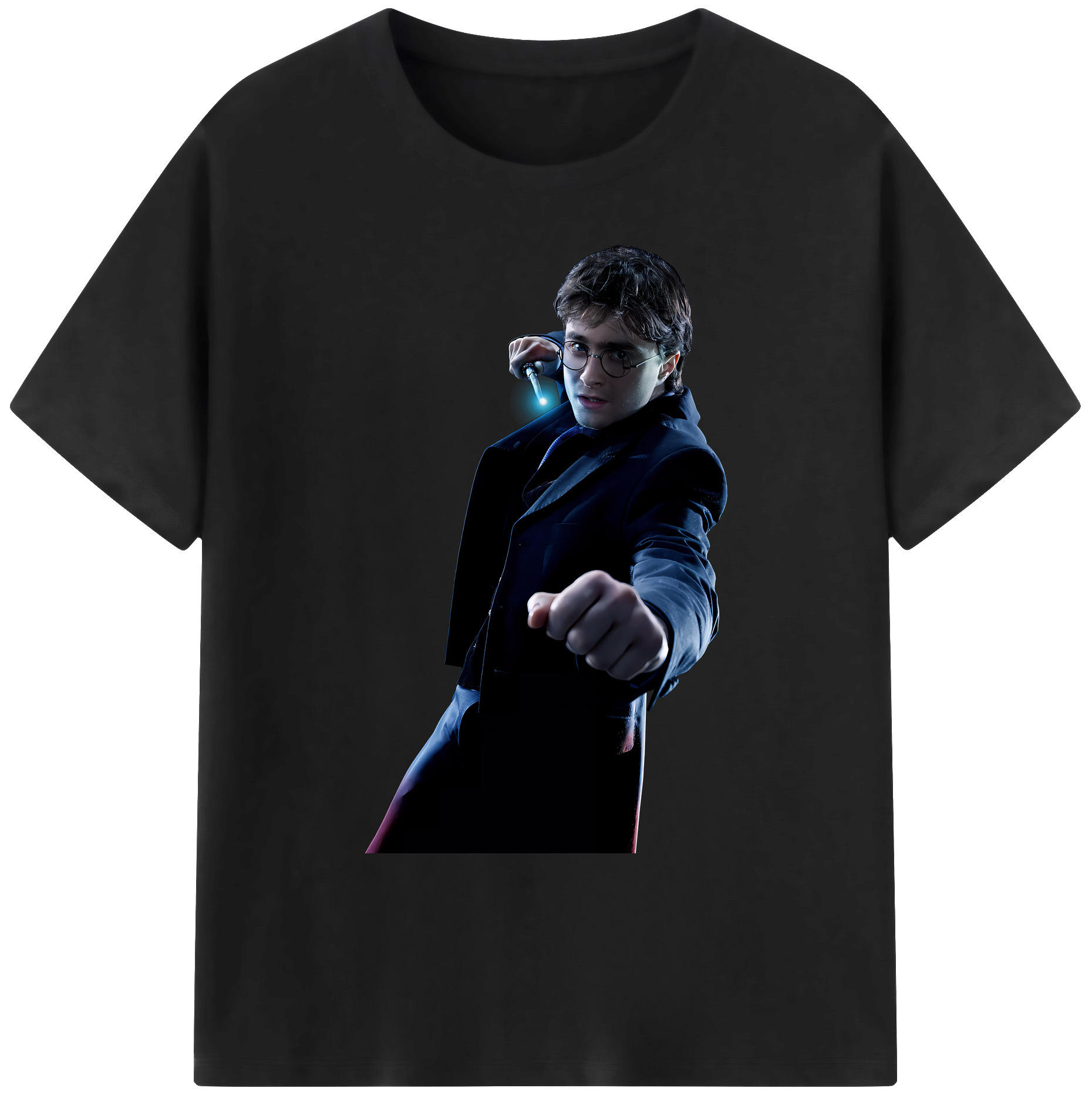 （画像用） Harry Potter ハリー・ポッターシリーズ 綿100％ メンズ半袖Tシャツ｜肌触りやわらか＆通気性
