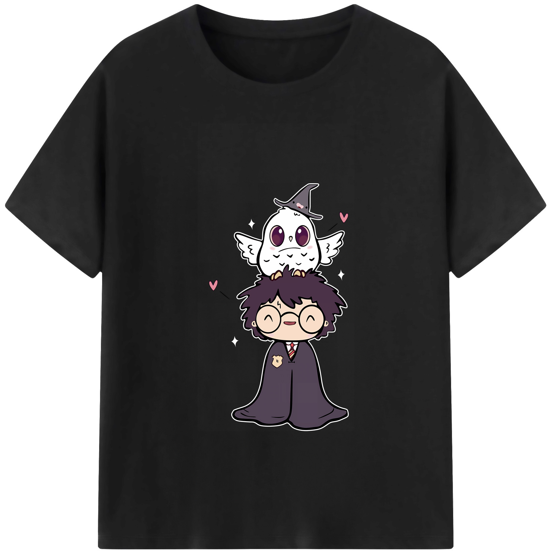 （画像用） Harry Potter ハリー・ポッターシリーズ 綿100％ メンズ半袖Tシャツ｜肌触りやわらか＆通気性