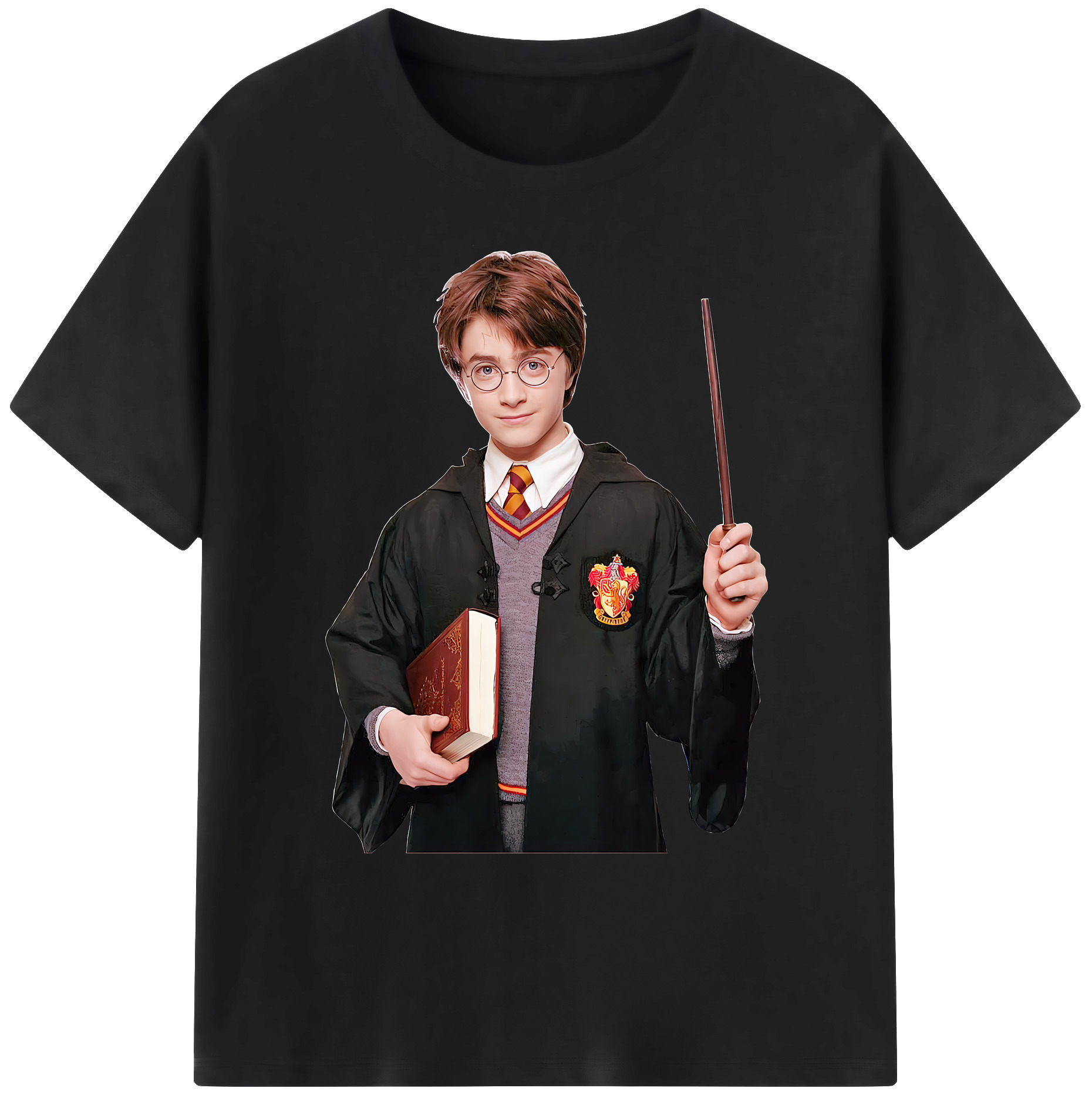（画像用） Harry Potter ハリー・ポッターシリーズ 綿100％ メンズ半袖Tシャツ｜肌触りやわらか＆通気性