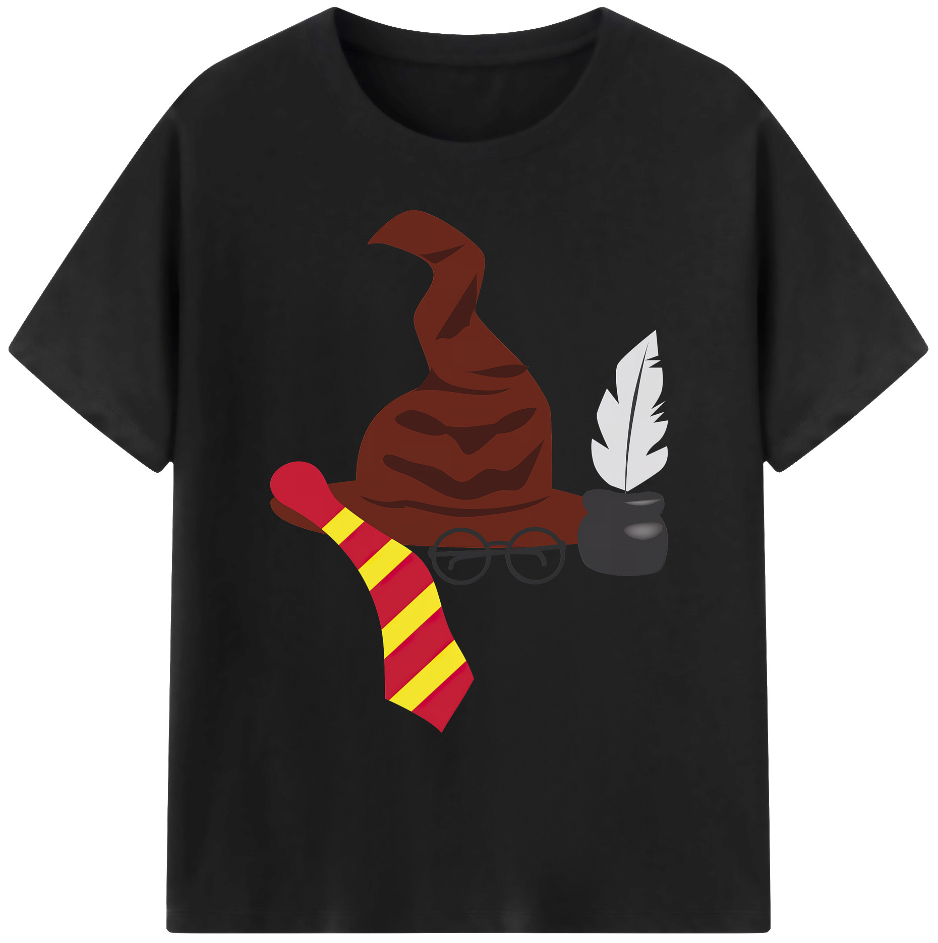 （画像用） Harry Potter ハリー・ポッターシリーズ 綿100％ メンズ半袖Tシャツ｜肌触りやわらか＆通気性