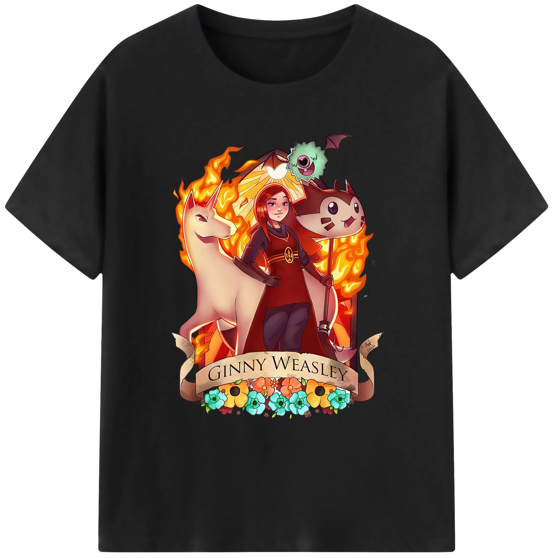 （画像用） Harry Potter ハリー・ポッターシリーズ 綿100％ メンズ半袖Tシャツ｜肌触りやわらか＆通気性