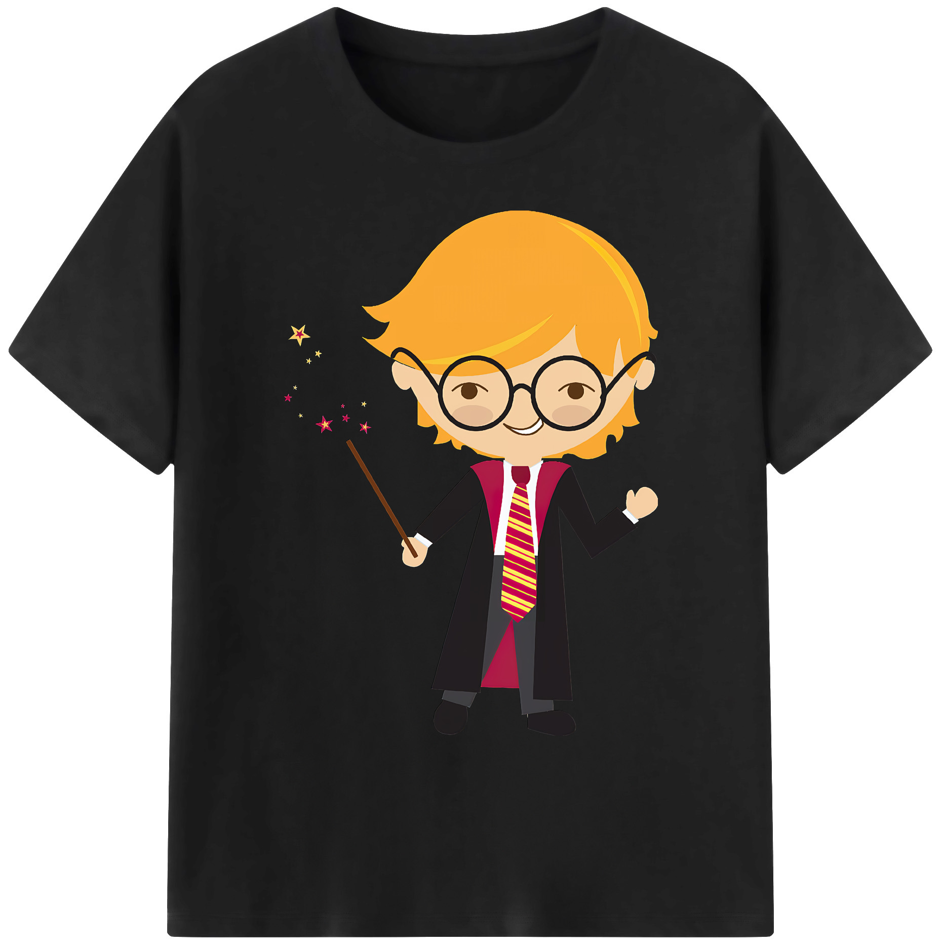 （画像用） Harry Potter ハリー・ポッターシリーズ 綿100％ メンズ半袖Tシャツ｜肌触りやわらか＆通気性