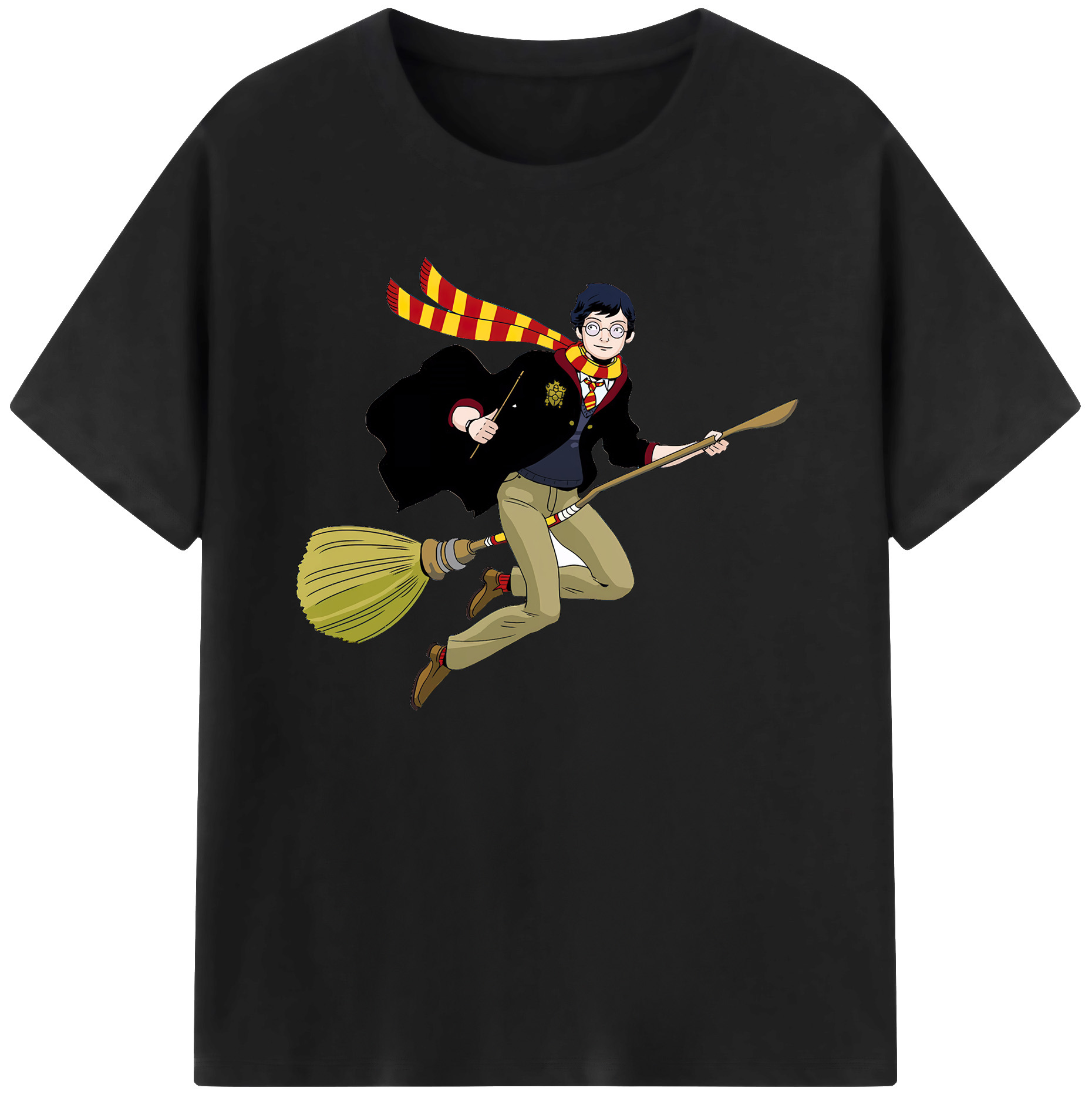 （画像用） Harry Potter ハリー・ポッターシリーズ 綿100％ メンズ半袖Tシャツ｜肌触りやわらか＆通気性