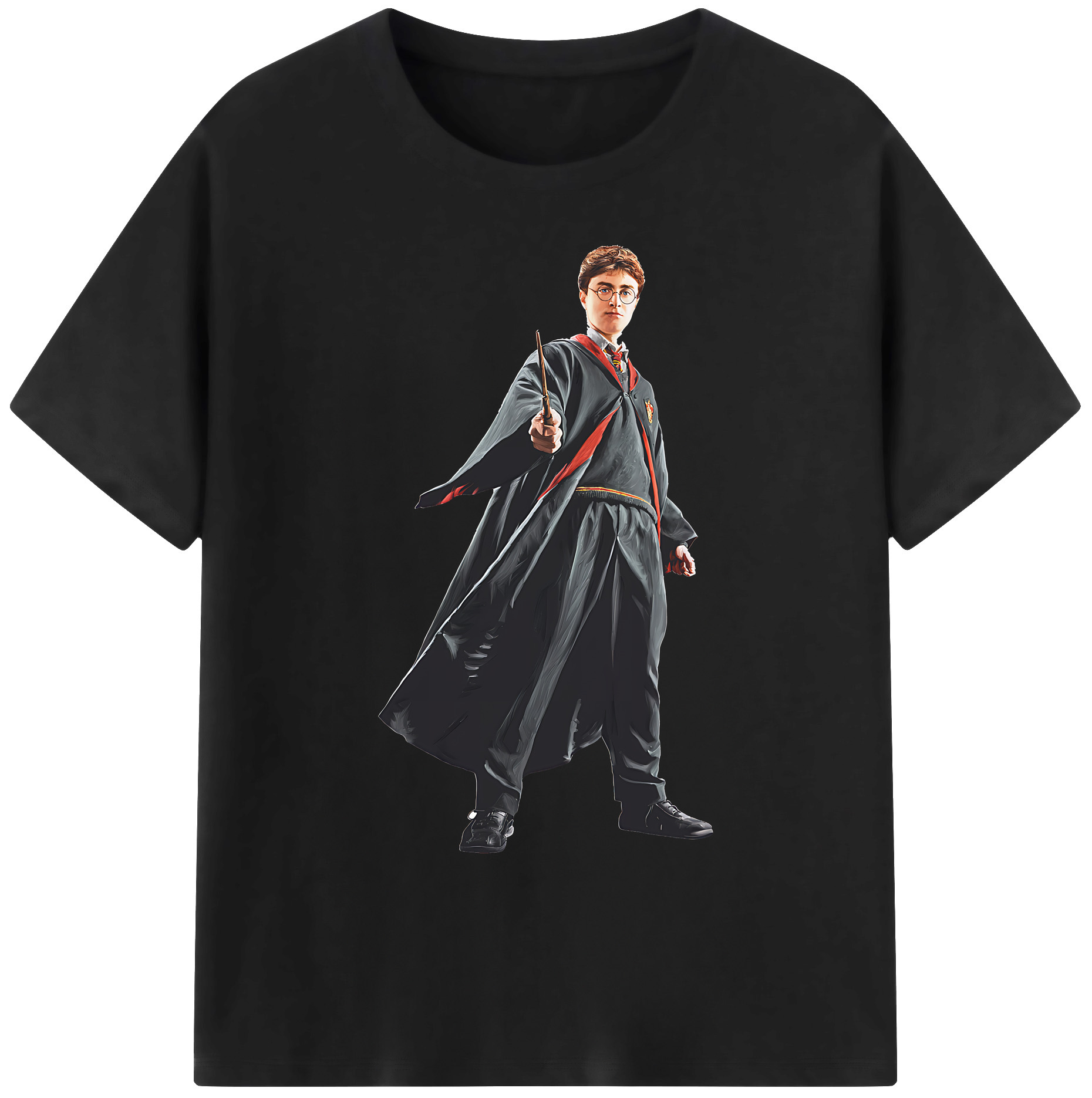 （画像用） Harry Potter ハリー・ポッターシリーズ 綿100％ メンズ半袖Tシャツ｜肌触りやわらか＆通気性