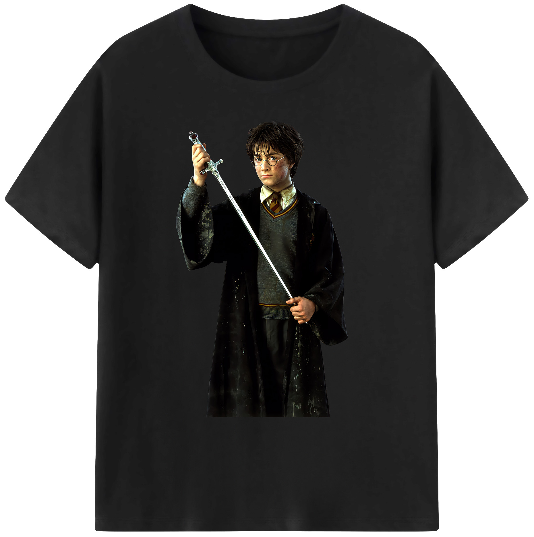 （画像用） Harry Potter ハリー・ポッターシリーズ 綿100％ メンズ半袖Tシャツ｜肌触りやわらか＆通気性