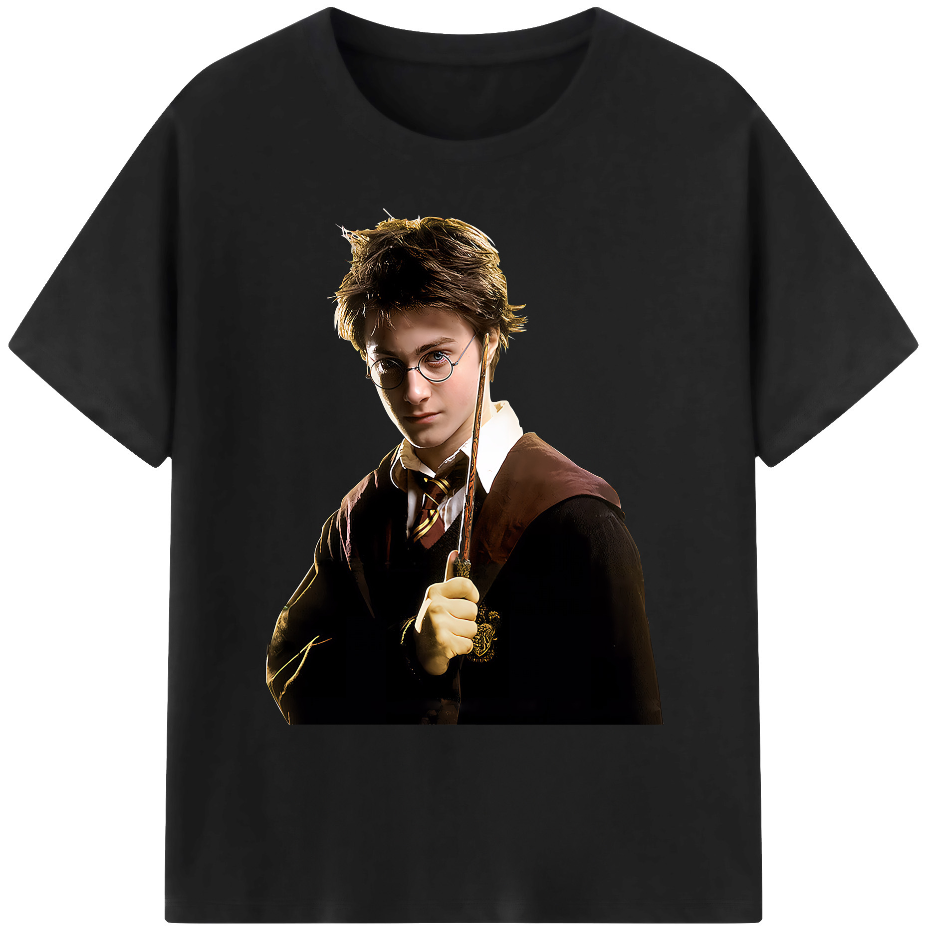 （画像用） Harry Potter ハリー・ポッターシリーズ 綿100％ メンズ半袖Tシャツ｜肌触りやわらか＆通気性