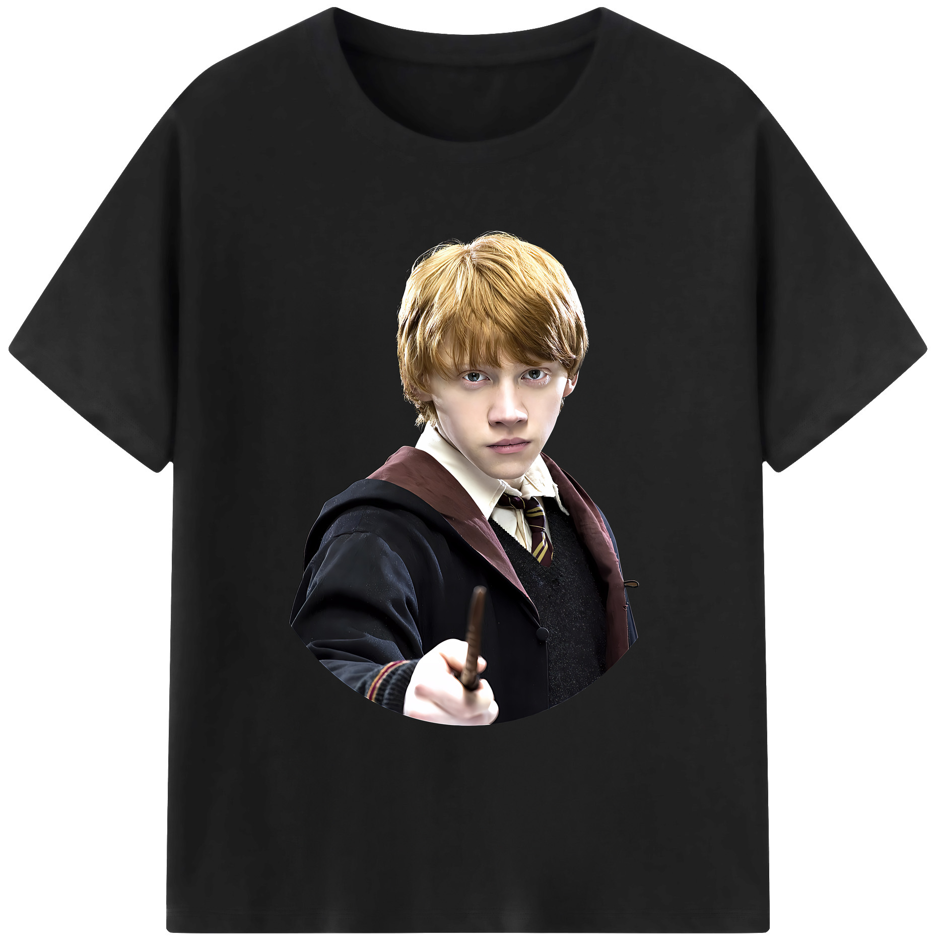 （画像用） Harry Potter ハリー・ポッターシリーズ 綿100％ メンズ半袖Tシャツ｜肌触りやわらか＆通気性