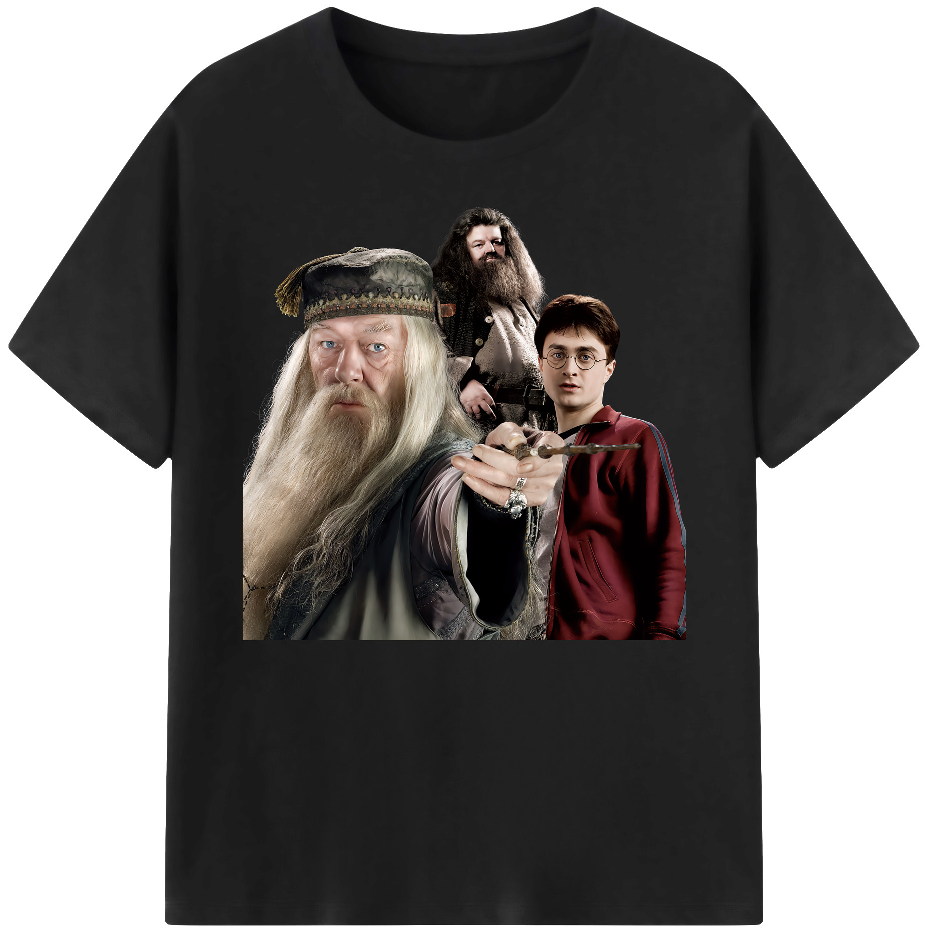 （画像用） Harry Potter ハリー・ポッターシリーズ 綿100％ メンズ半袖Tシャツ｜肌触りやわらか＆通気性