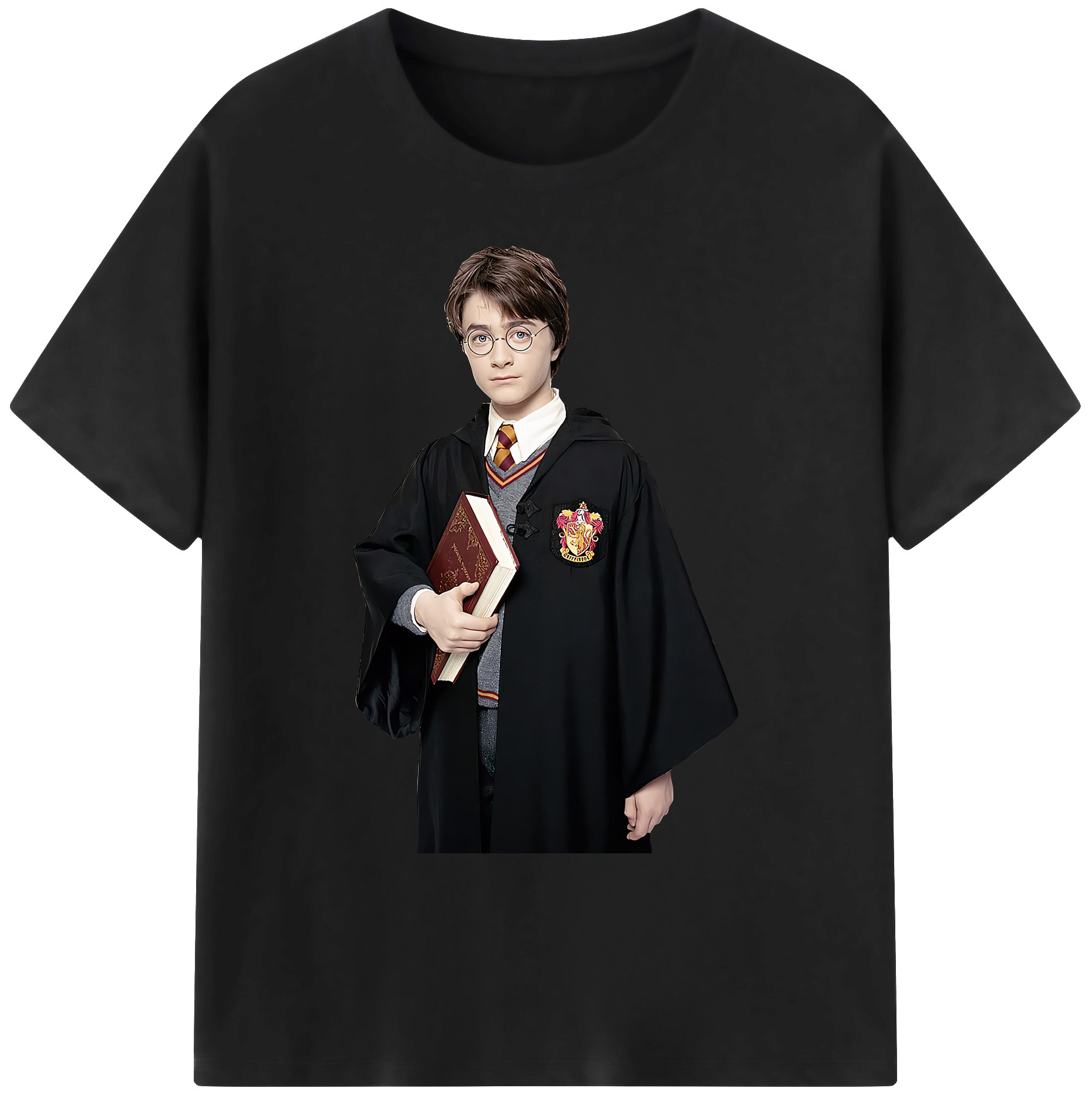 （画像用） Harry Potter ハリー・ポッターシリーズ 綿100％ メンズ半袖Tシャツ｜肌触りやわらか＆通気性