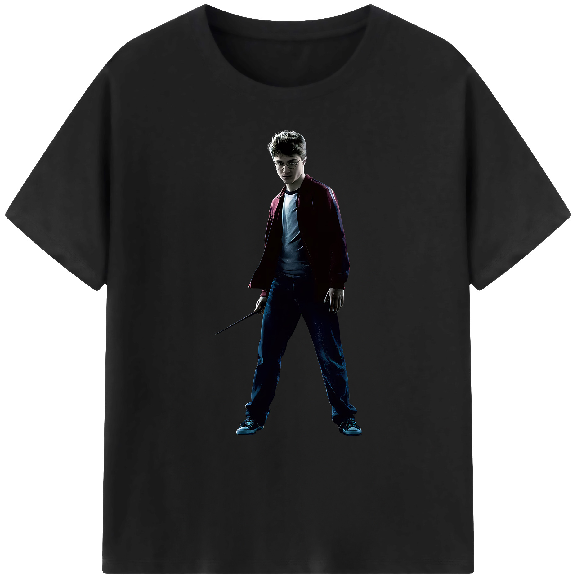 （画像用） Harry Potter ハリー・ポッターシリーズ 綿100％ メンズ半袖Tシャツ｜肌触りやわらか＆通気性