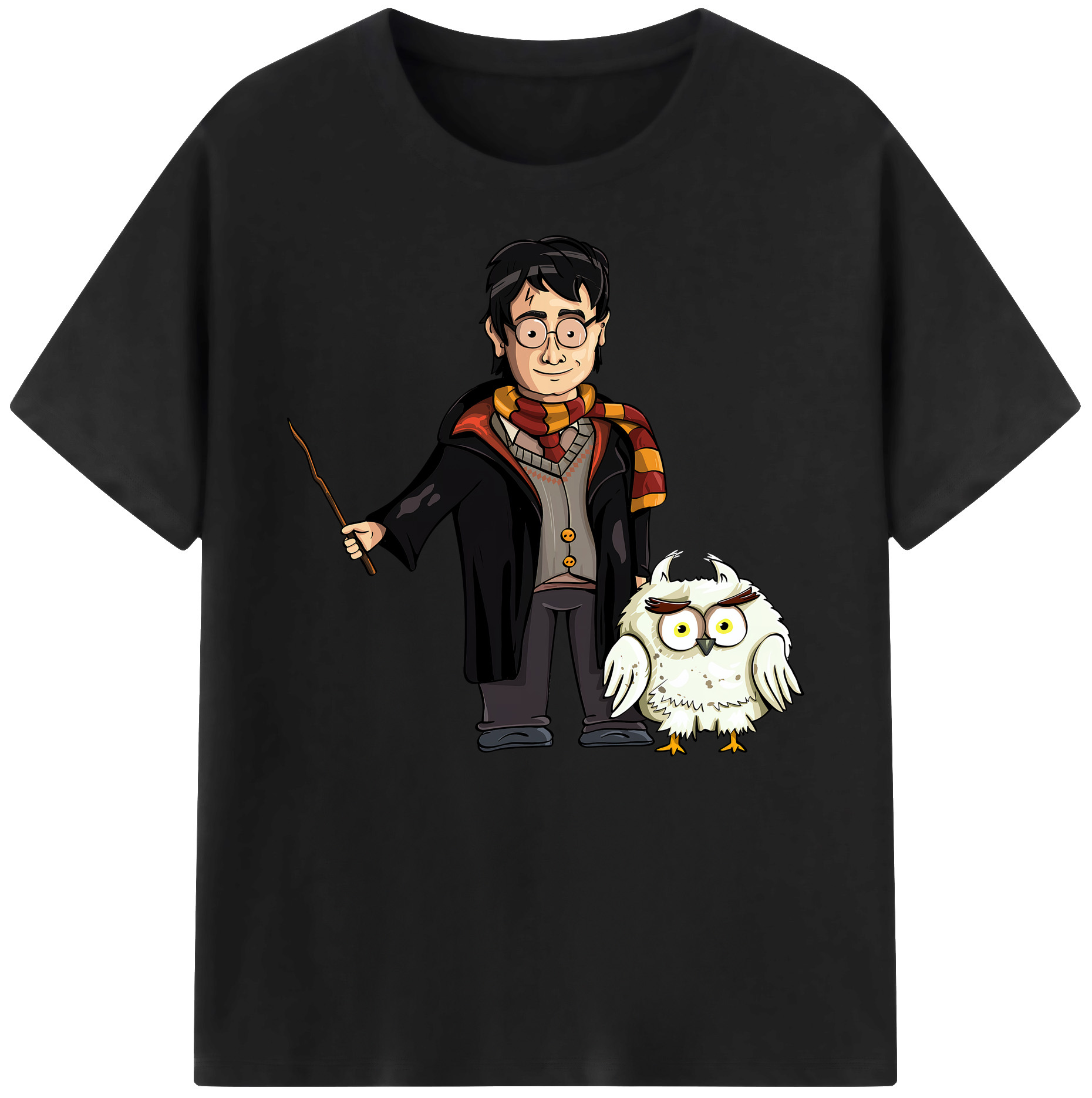 （画像用） Harry Potter ハリー・ポッターシリーズ 綿100％ メンズ半袖Tシャツ｜肌触りやわらか＆通気性