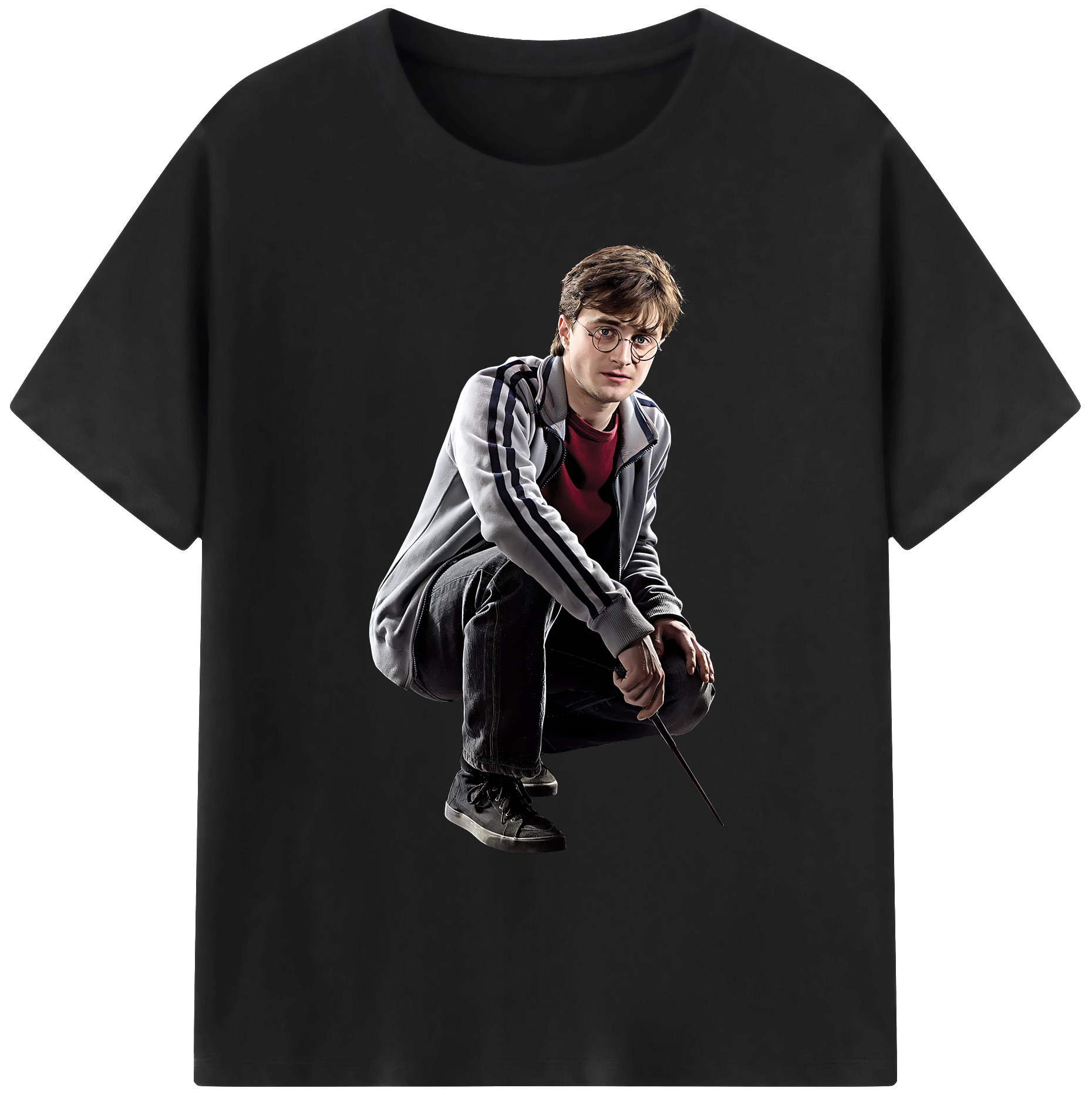 （画像用） Harry Potter ハリー・ポッターシリーズ 綿100％ メンズ半袖Tシャツ｜肌触りやわらか＆通気性