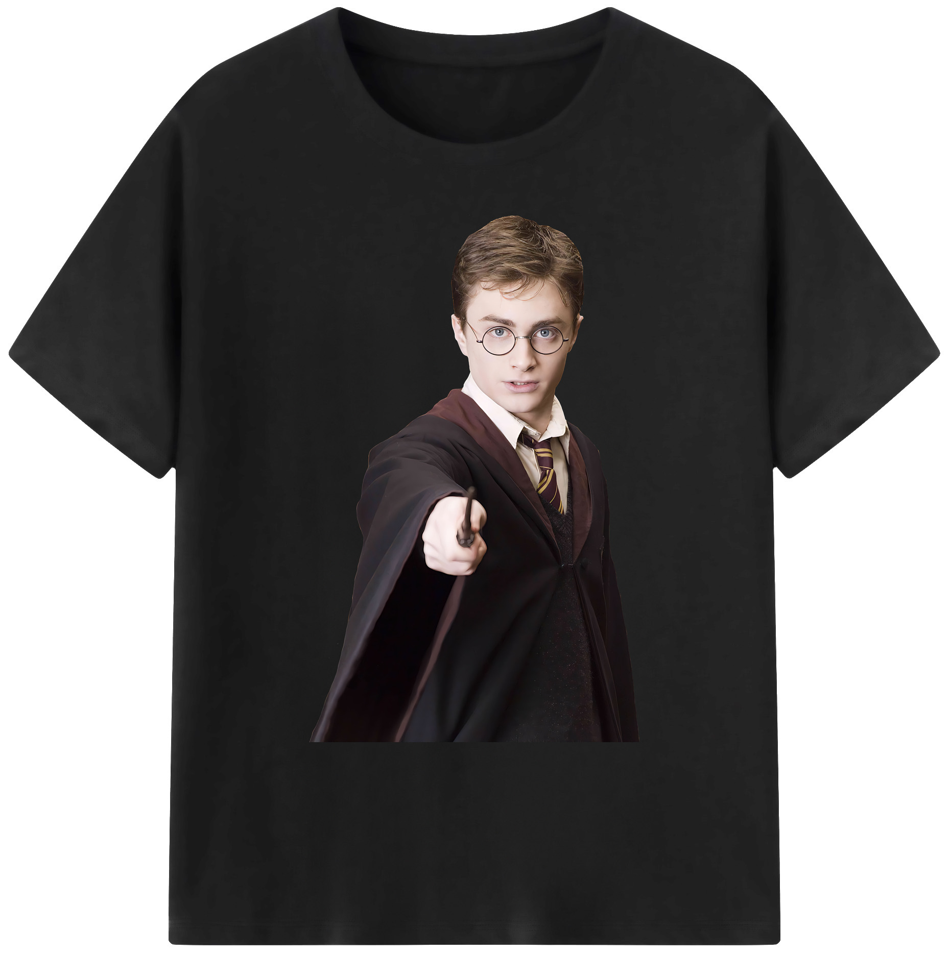 （画像用） Harry Potter ハリー・ポッターシリーズ 綿100％ メンズ半袖Tシャツ｜肌触りやわらか＆通気性