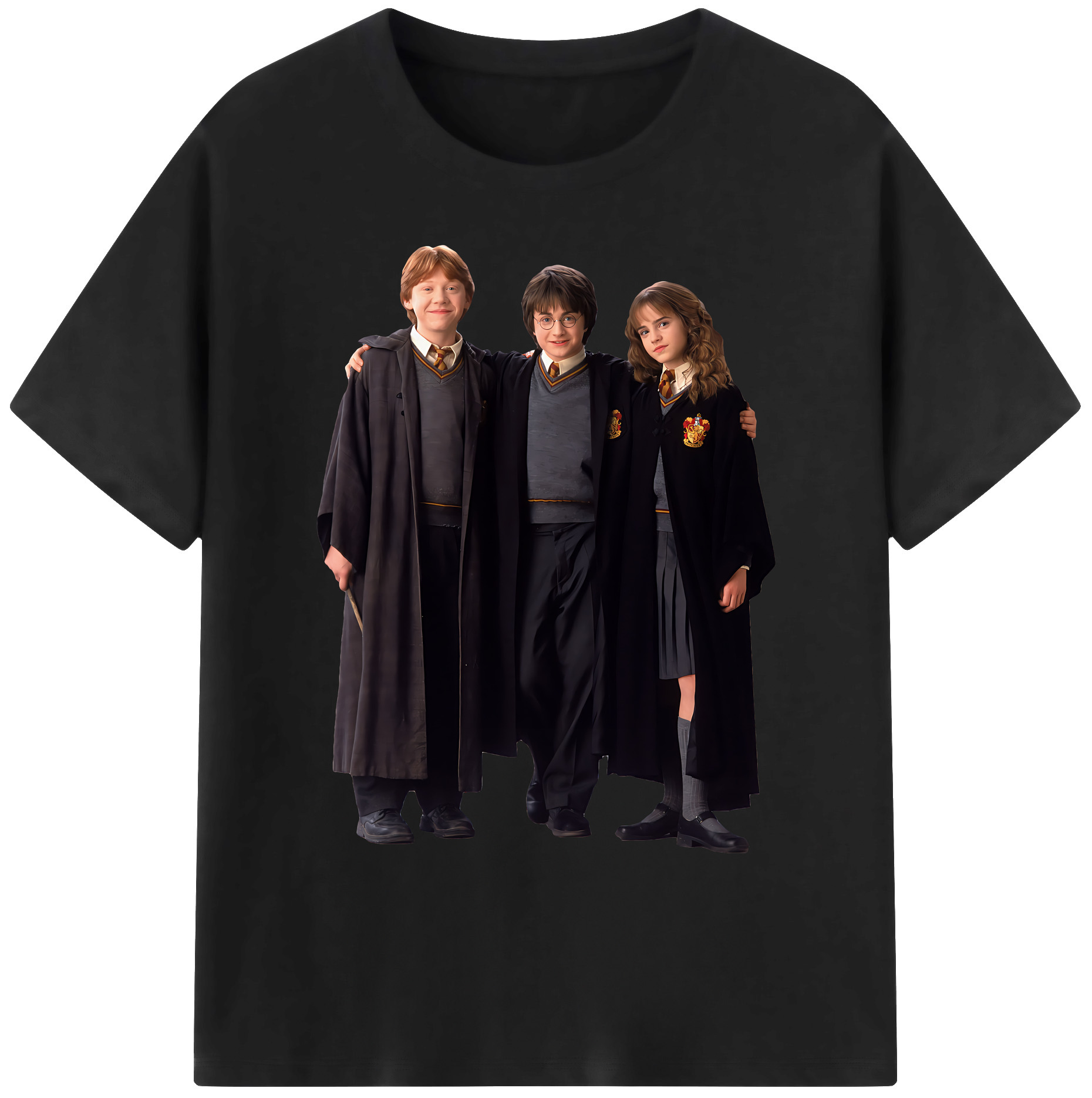 （画像用） Harry Potter ハリー・ポッターシリーズ 綿100％ メンズ半袖Tシャツ｜肌触りやわらか＆通気性