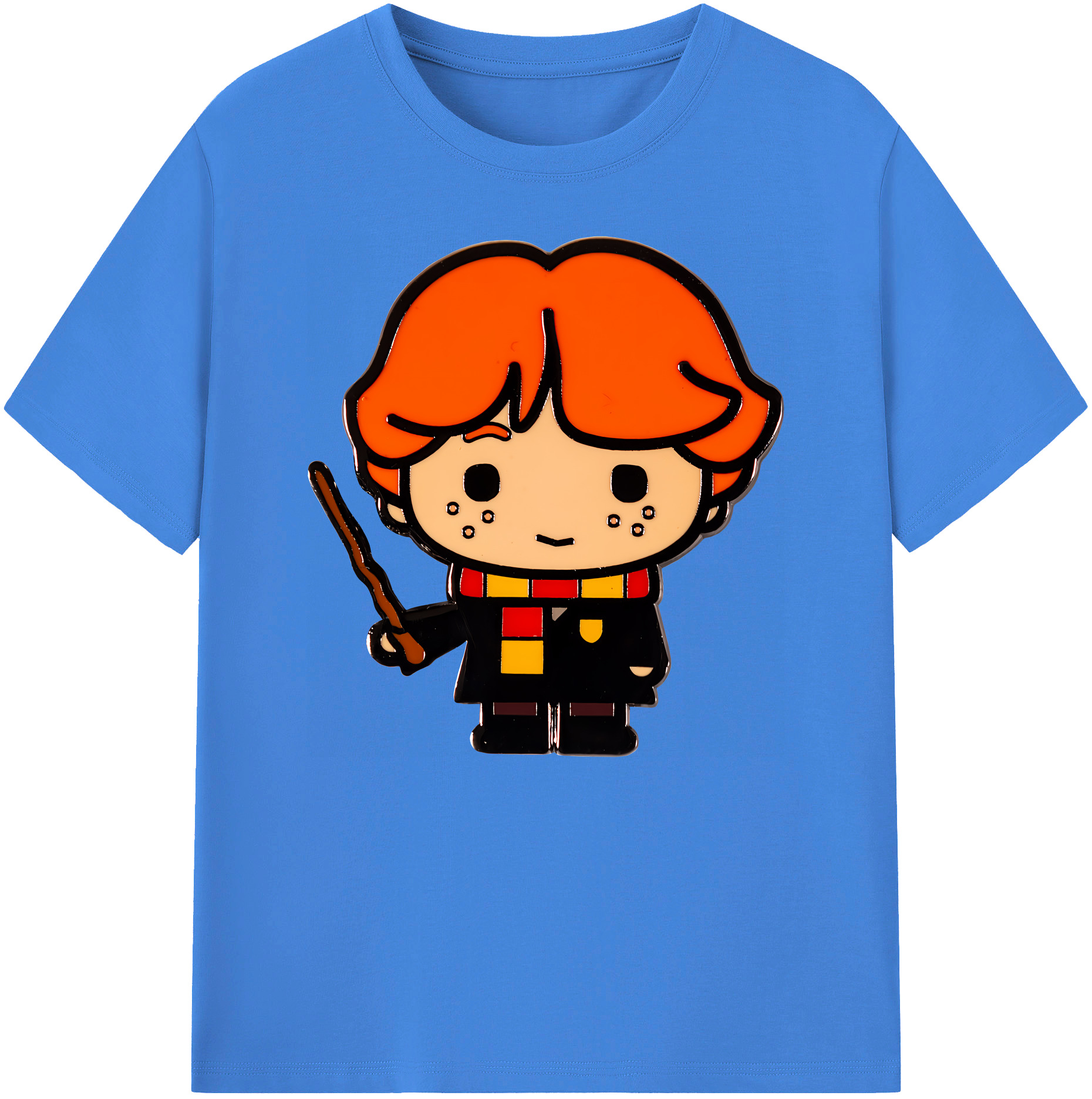 （画像用） Harry Potter ハリー・ポッターシリーズ 綿100％ メンズ半袖Tシャツ｜肌触りやわらか＆通気性
