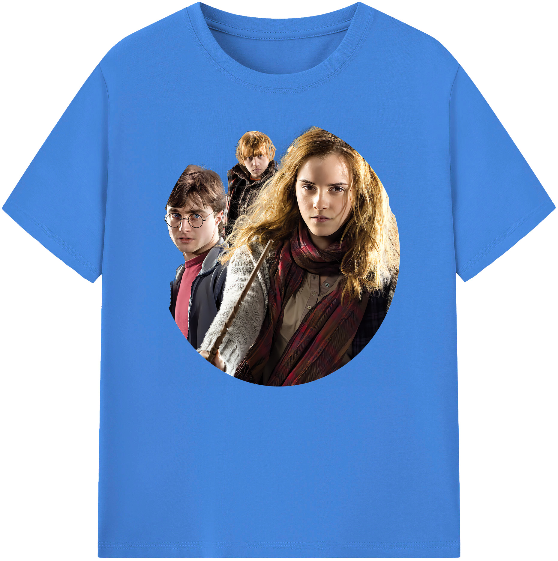 （画像用） Harry Potter ハリー・ポッターシリーズ 綿100％ メンズ半袖Tシャツ｜肌触りやわらか＆通気性
