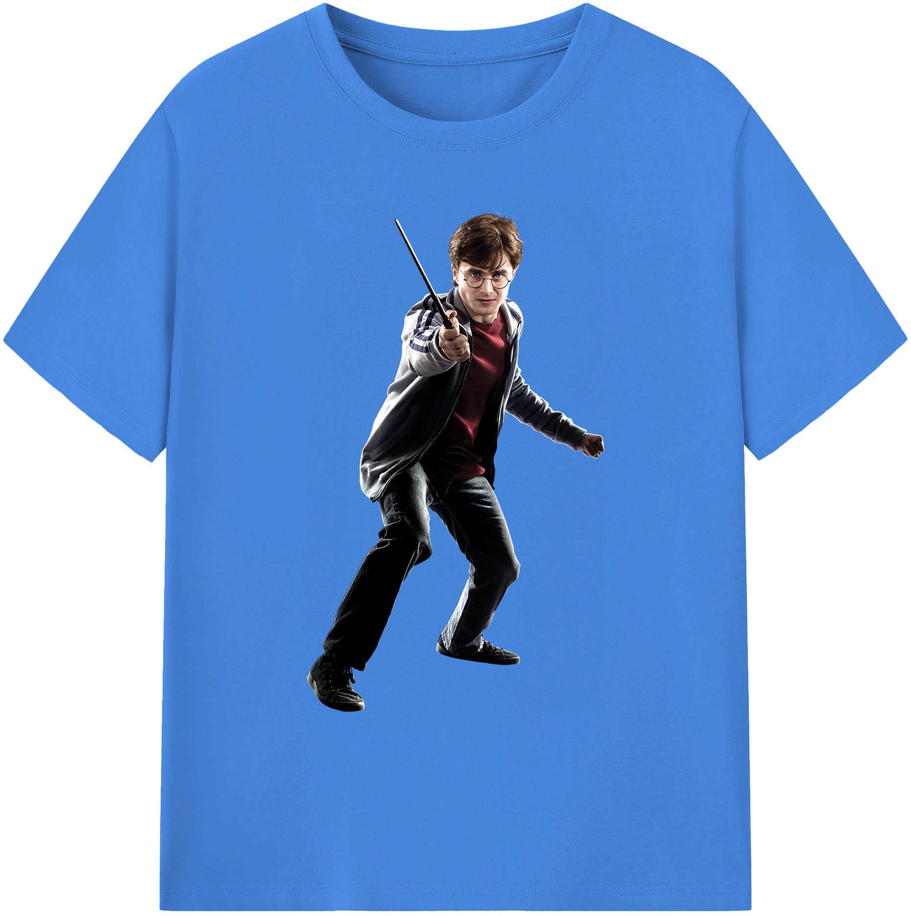 （画像用） Harry Potter ハリー・ポッターシリーズ 綿100％ メンズ半袖Tシャツ｜肌触りやわらか＆通気性