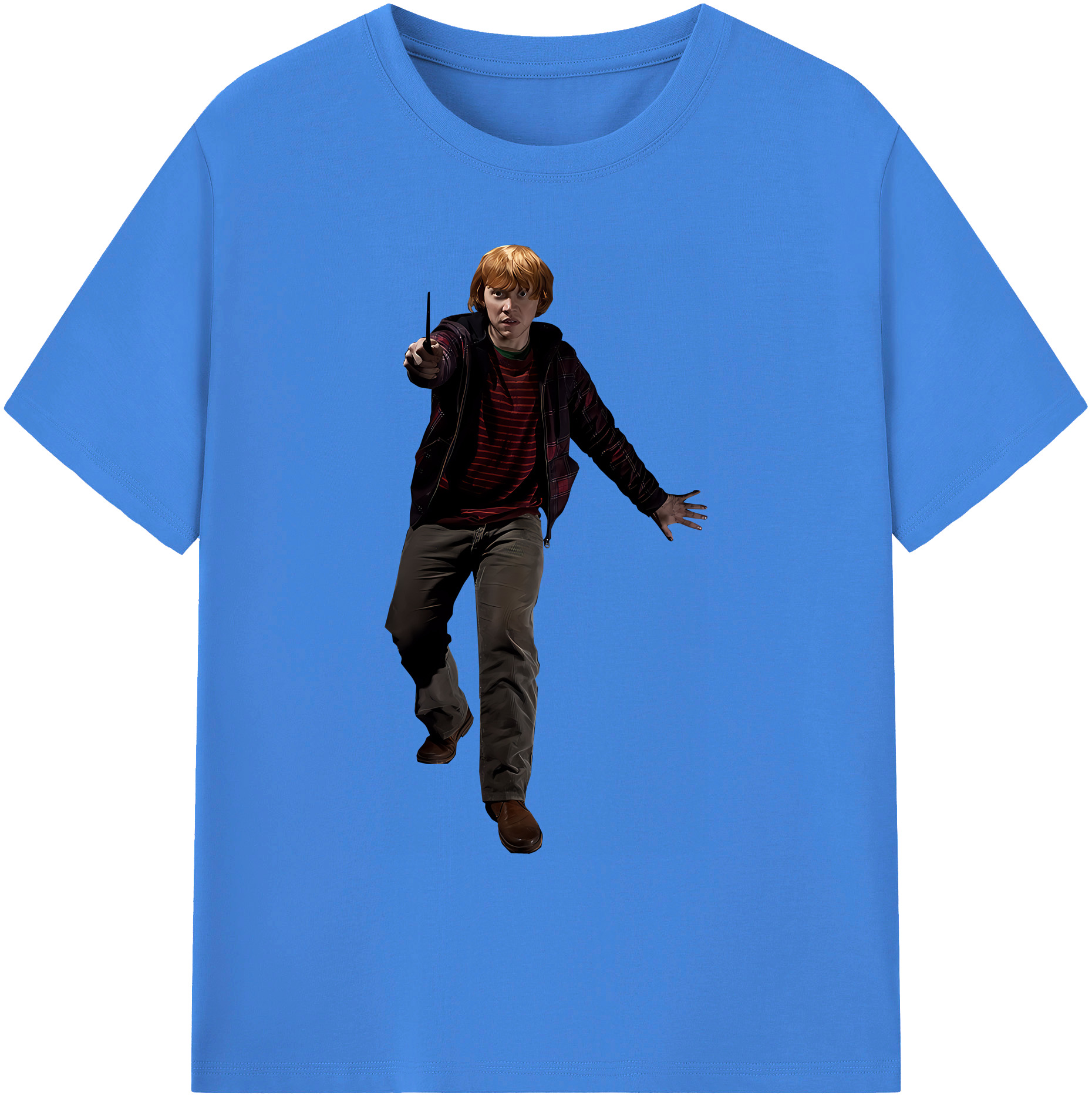 （画像用） Harry Potter ハリー・ポッターシリーズ 綿100％ メンズ半袖Tシャツ｜肌触りやわらか＆通気性