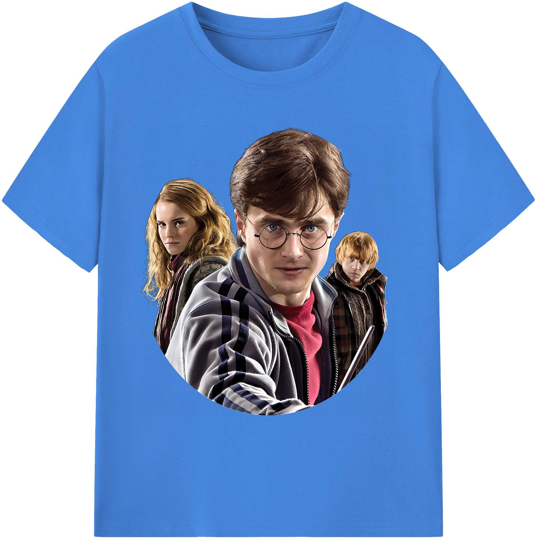 （画像用） Harry Potter ハリー・ポッターシリーズ 綿100％ メンズ半袖Tシャツ｜肌触りやわらか＆通気性