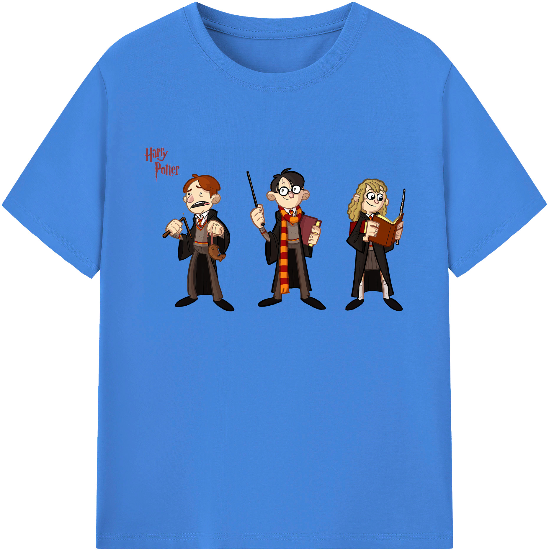 （画像用） Harry Potter ハリー・ポッターシリーズ 綿100％ メンズ半袖Tシャツ｜肌触りやわらか＆通気性