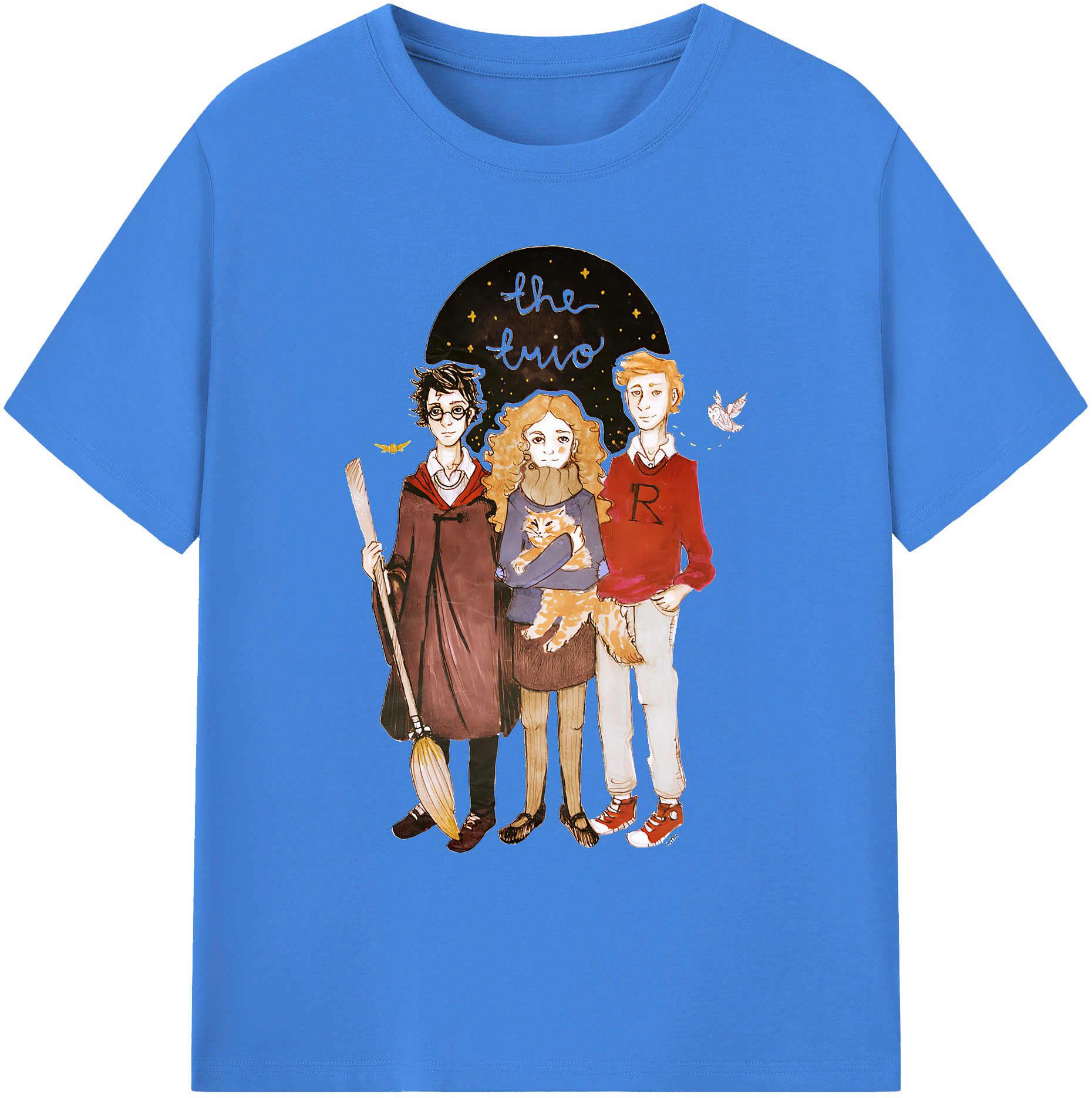 （画像用） Harry Potter ハリー・ポッターシリーズ 綿100％ メンズ半袖Tシャツ｜肌触りやわらか＆通気性