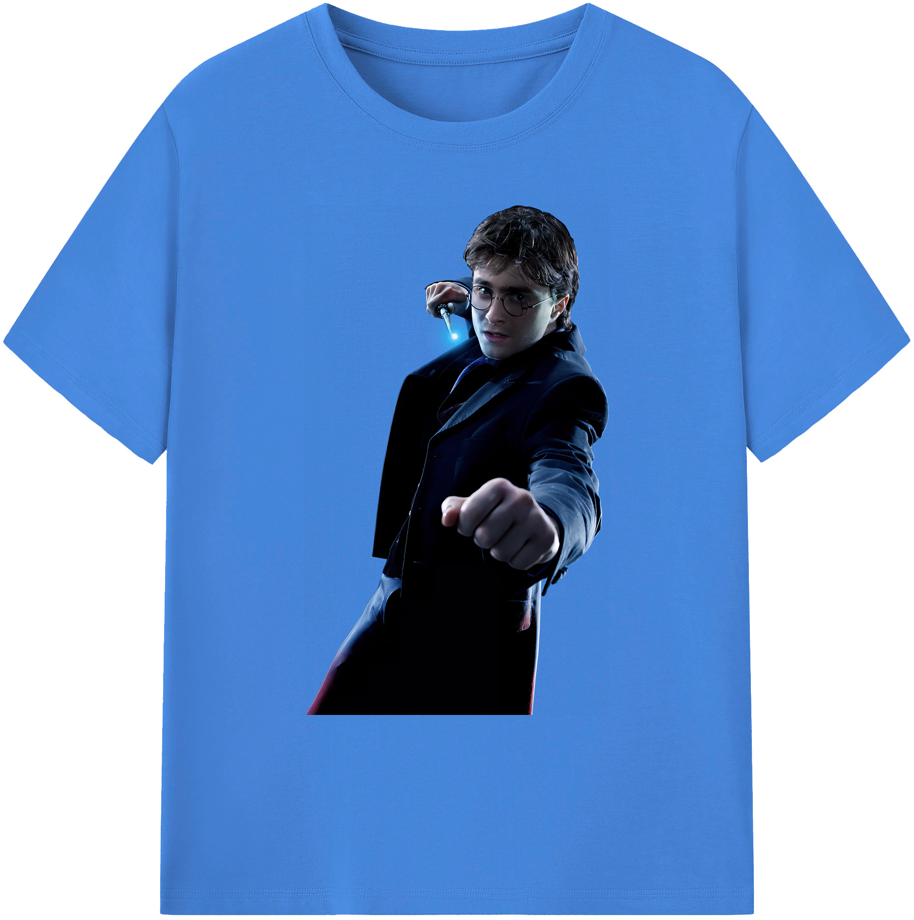 （画像用） Harry Potter ハリー・ポッターシリーズ 綿100％ メンズ半袖Tシャツ｜肌触りやわらか＆通気性