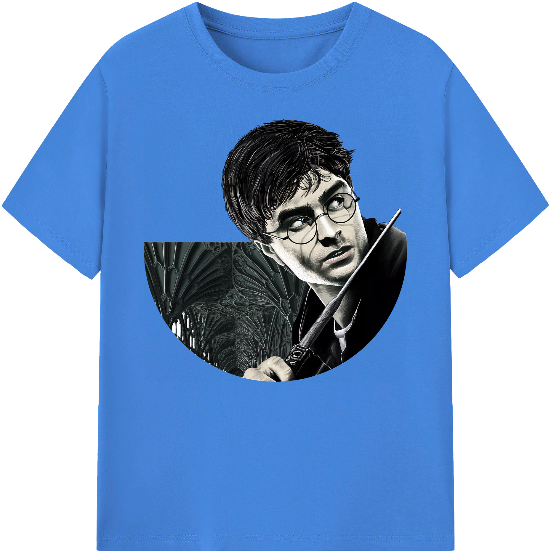 （画像用） Harry Potter ハリー・ポッターシリーズ 綿100％ メンズ半袖Tシャツ｜肌触りやわらか＆通気性