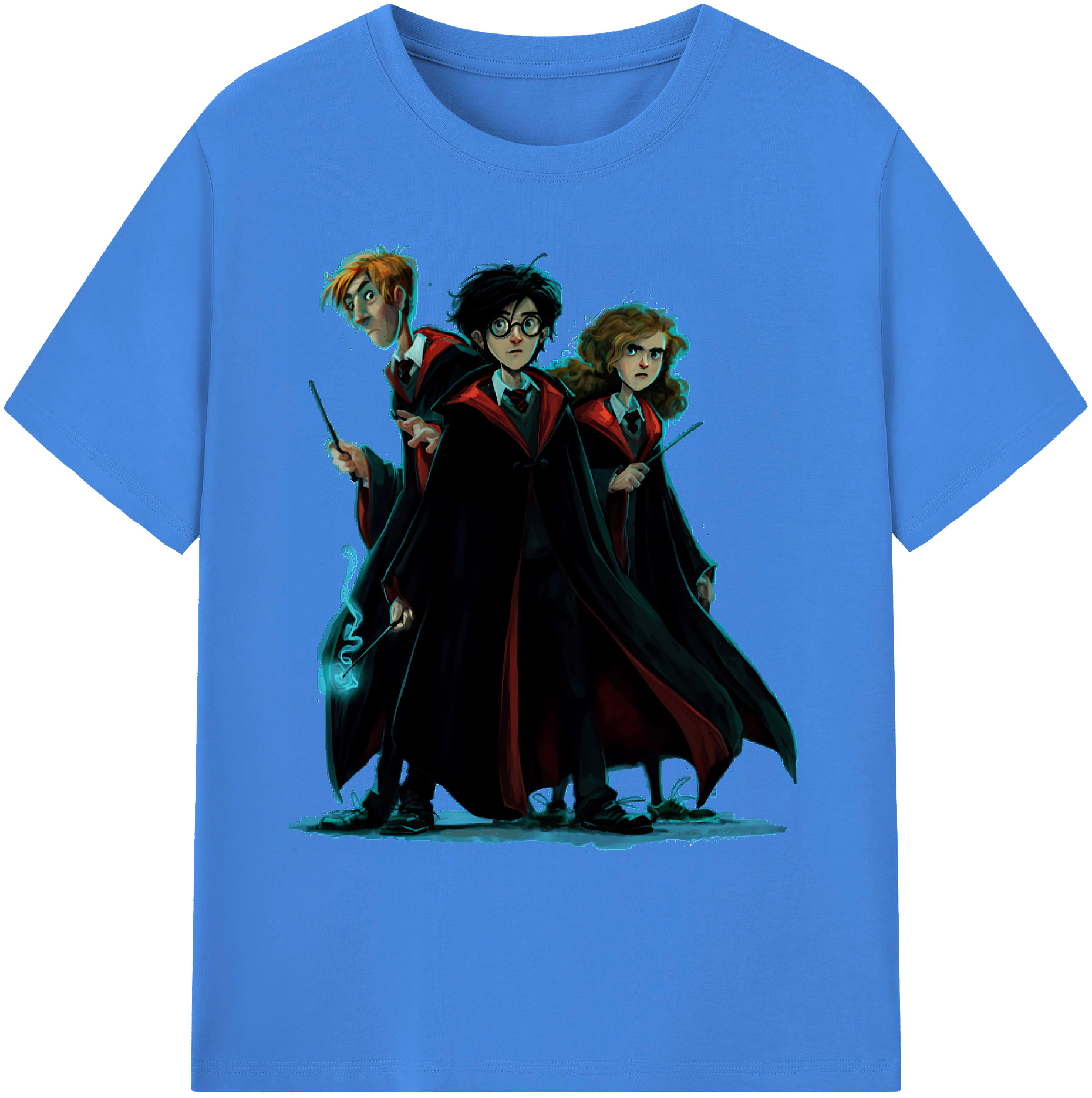 （画像用） Harry Potter ハリー・ポッターシリーズ 綿100％ メンズ半袖Tシャツ｜肌触りやわらか＆通気性