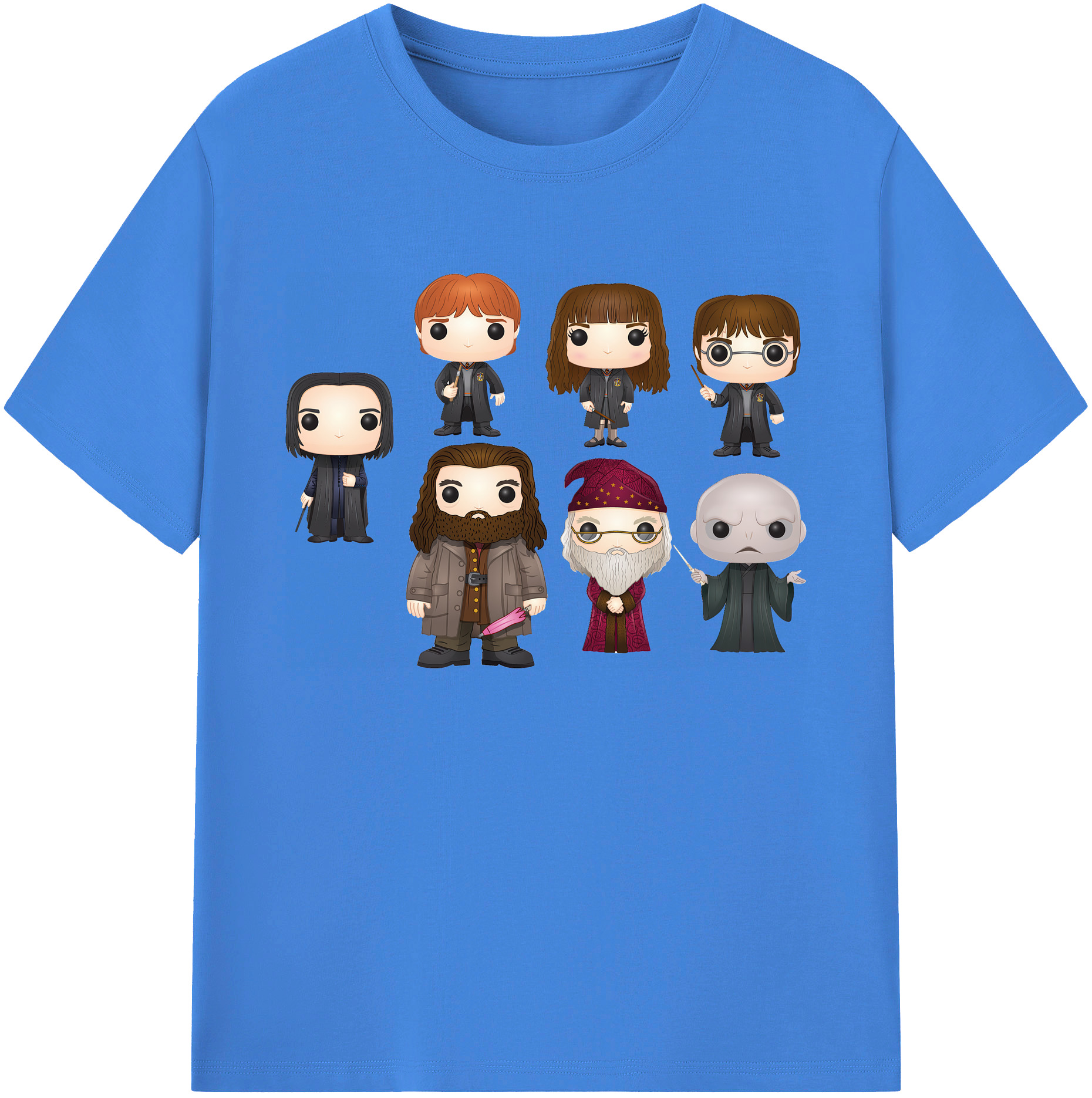 （画像用） Harry Potter ハリー・ポッターシリーズ 綿100％ メンズ半袖Tシャツ｜肌触りやわらか＆通気性