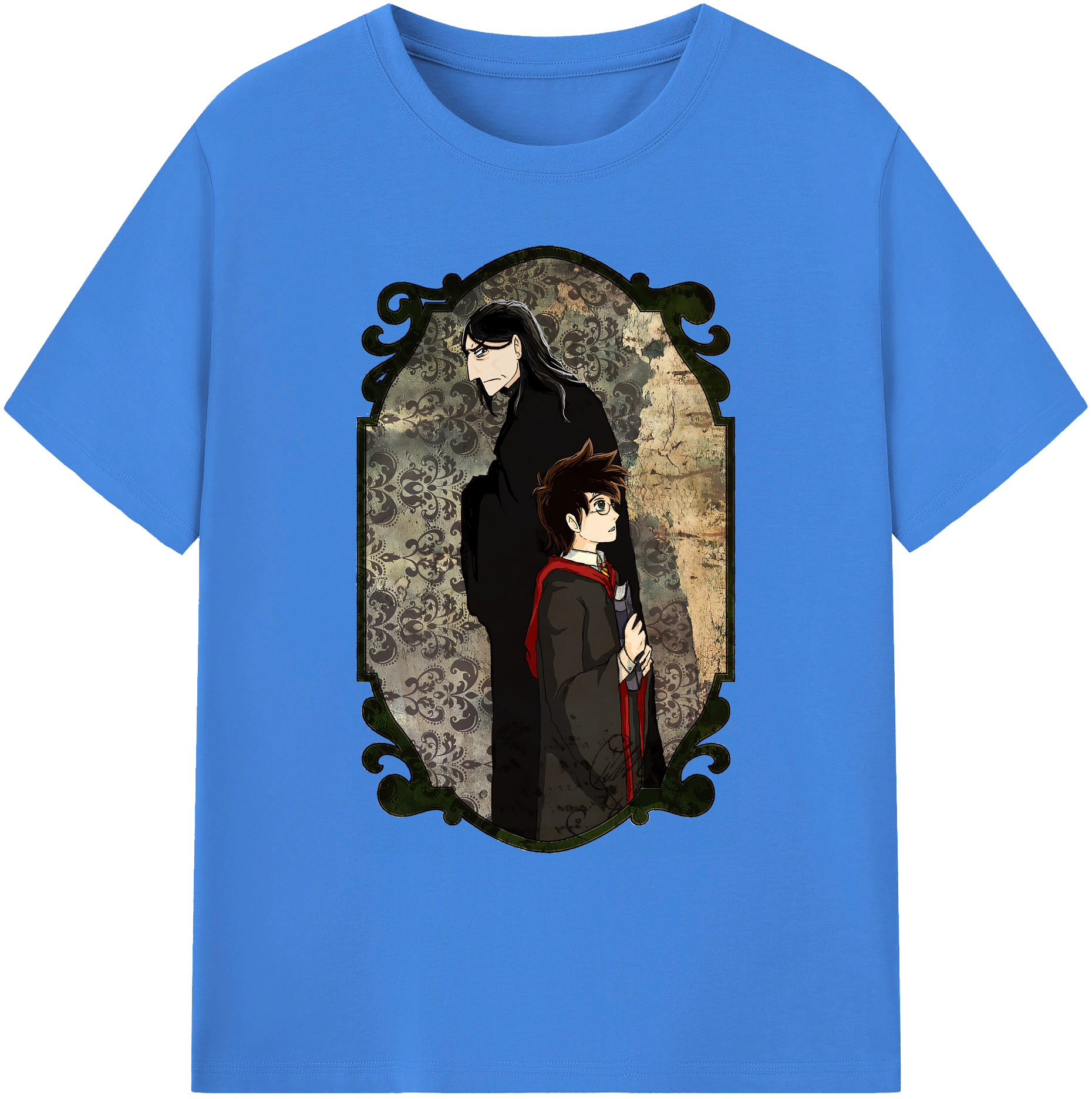 （画像用） Harry Potter ハリー・ポッターシリーズ 綿100％ メンズ半袖Tシャツ｜肌触りやわらか＆通気性