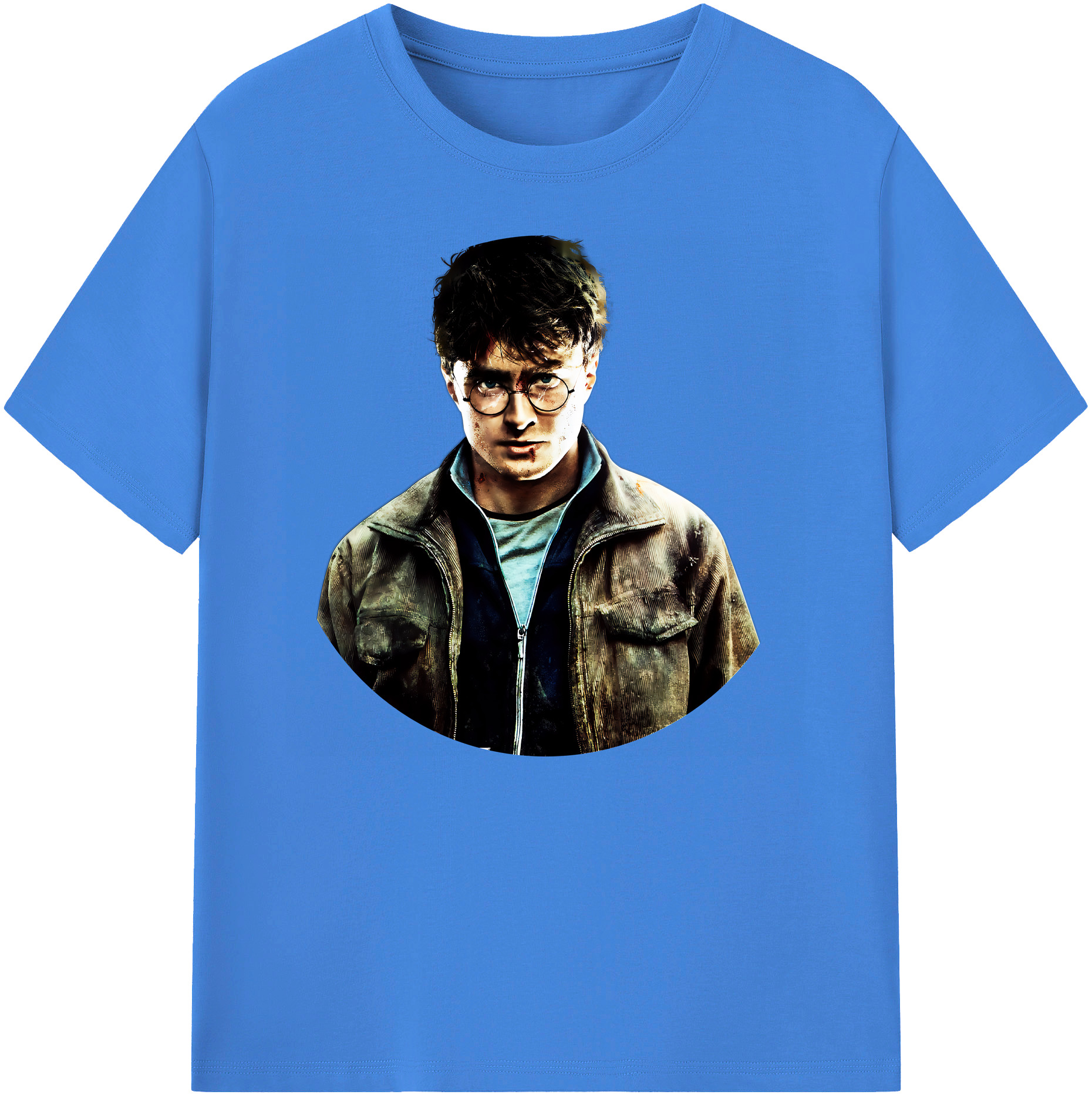 （画像用） Harry Potter ハリー・ポッターシリーズ 綿100％ メンズ半袖Tシャツ｜肌触りやわらか＆通気性