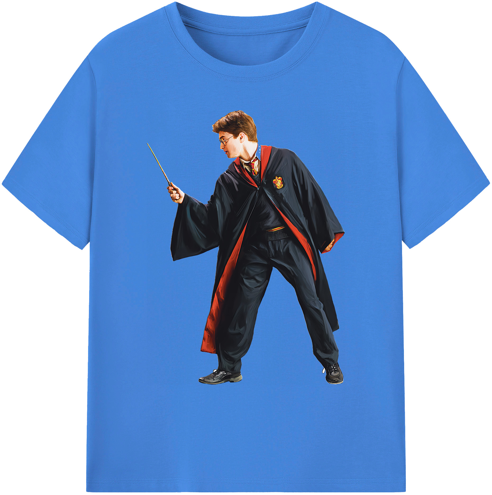 （画像用） Harry Potter ハリー・ポッターシリーズ 綿100％ メンズ半袖Tシャツ｜肌触りやわらか＆通気性