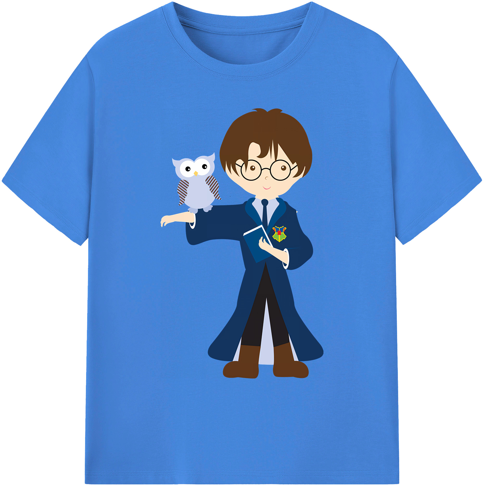 （画像用） Harry Potter ハリー・ポッターシリーズ 綿100％ メンズ半袖Tシャツ｜肌触りやわらか＆通気性