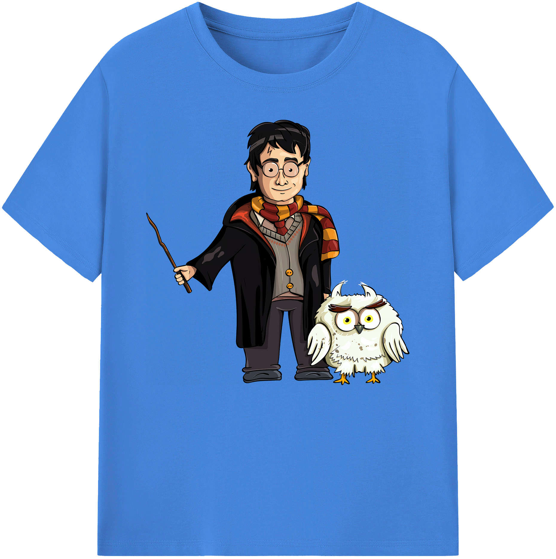 （画像用） Harry Potter ハリー・ポッターシリーズ 綿100％ メンズ半袖Tシャツ｜肌触りやわらか＆通気性