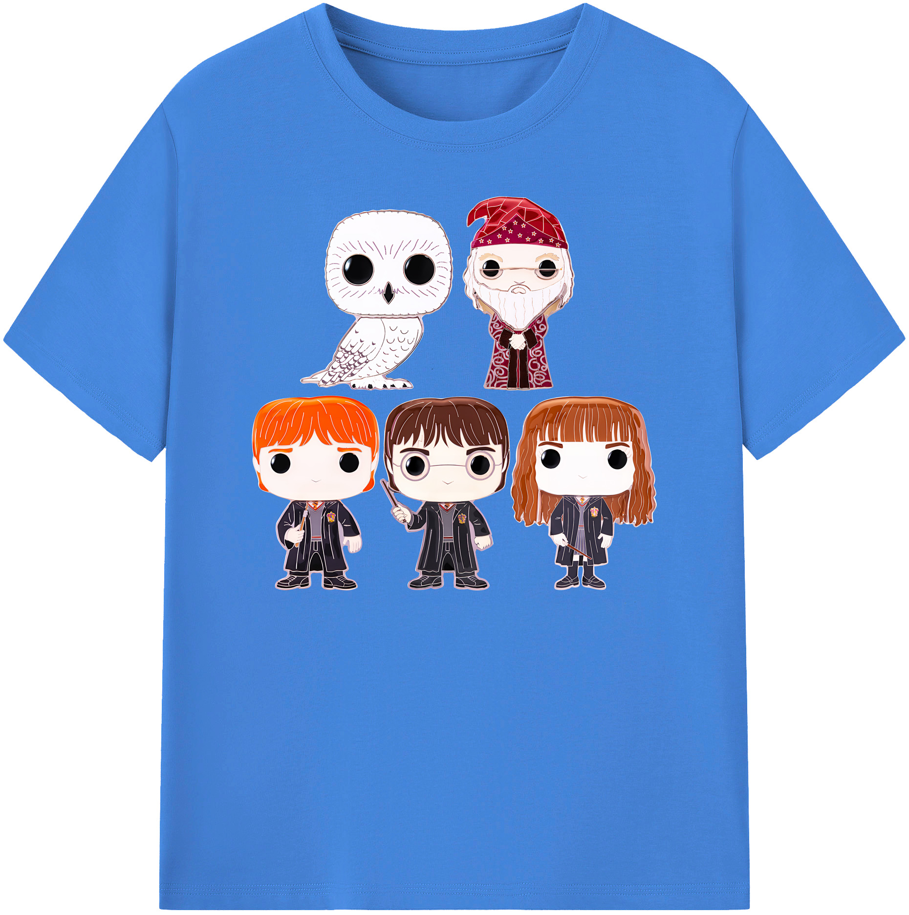 （画像用） Harry Potter ハリー・ポッターシリーズ 綿100％ メンズ半袖Tシャツ｜肌触りやわらか＆通気性