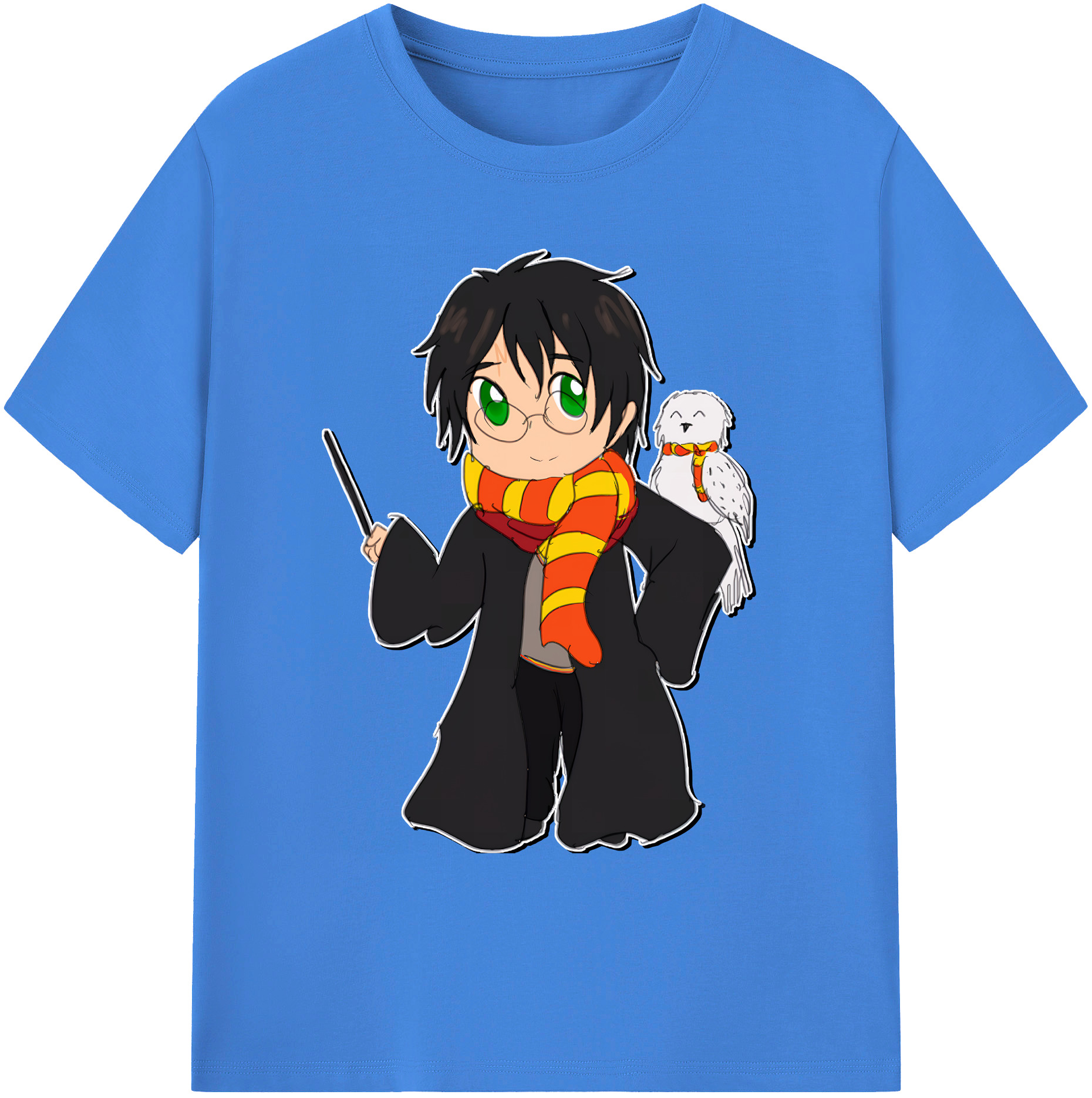 （画像用） Harry Potter ハリー・ポッターシリーズ 綿100％ メンズ半袖Tシャツ｜肌触りやわらか＆通気性