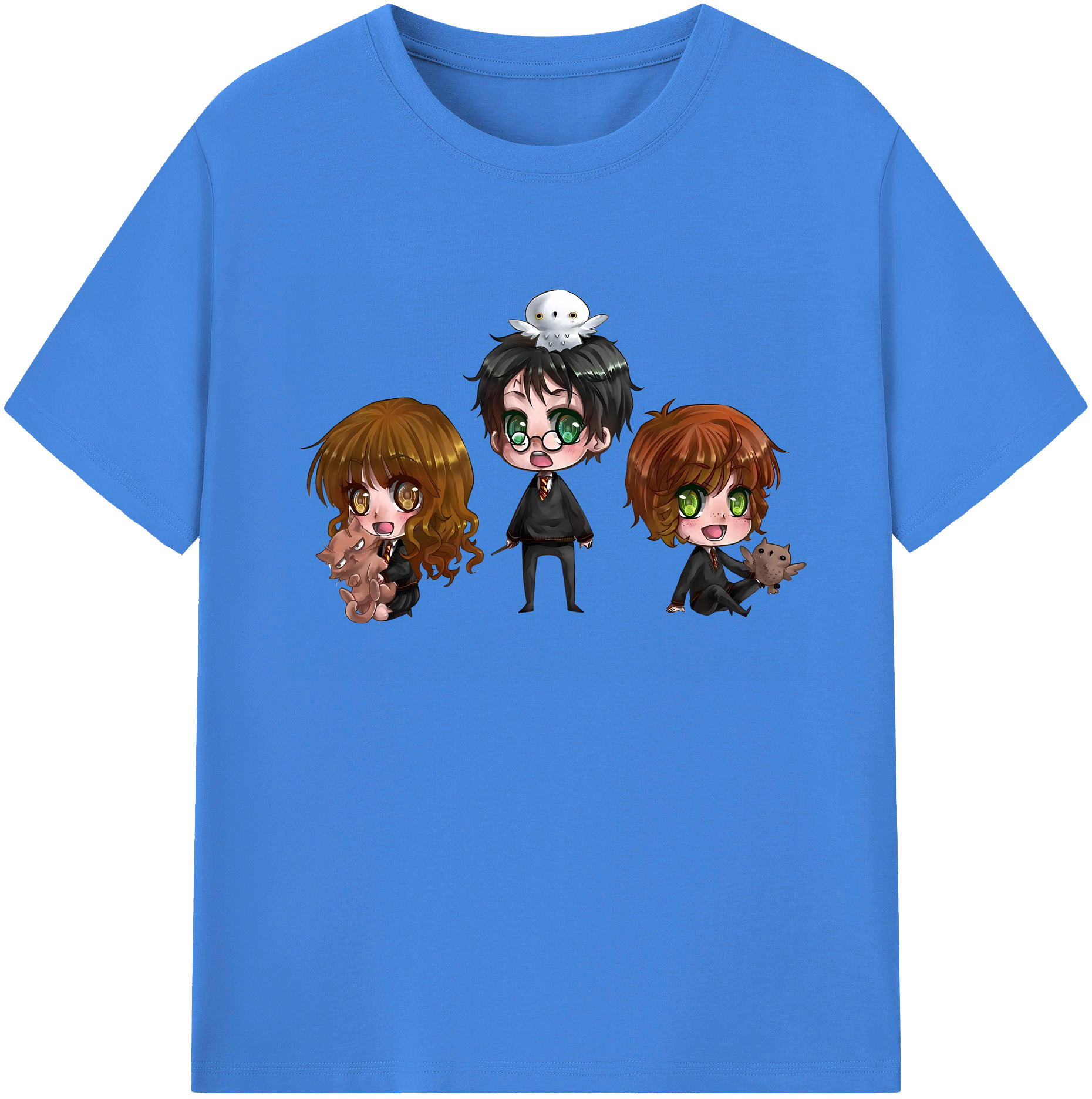 （画像用） Harry Potter ハリー・ポッターシリーズ 綿100％ メンズ半袖Tシャツ｜肌触りやわらか＆通気性