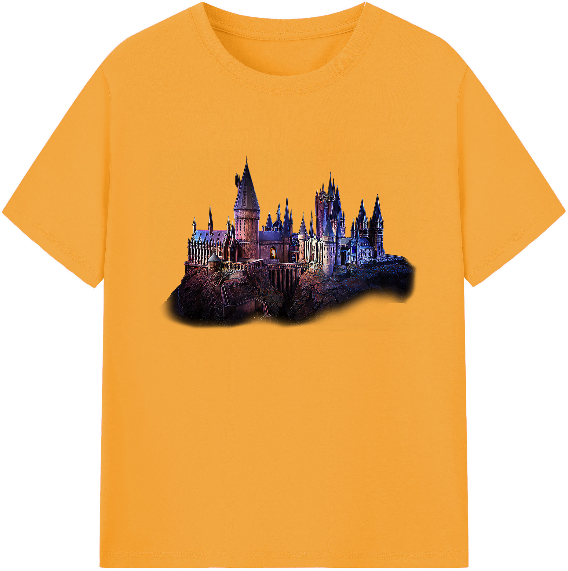 （画像用） Harry Potter ハリー・ポッターシリーズ 綿100％ メンズ半袖Tシャツ｜肌触りやわらか＆通気性