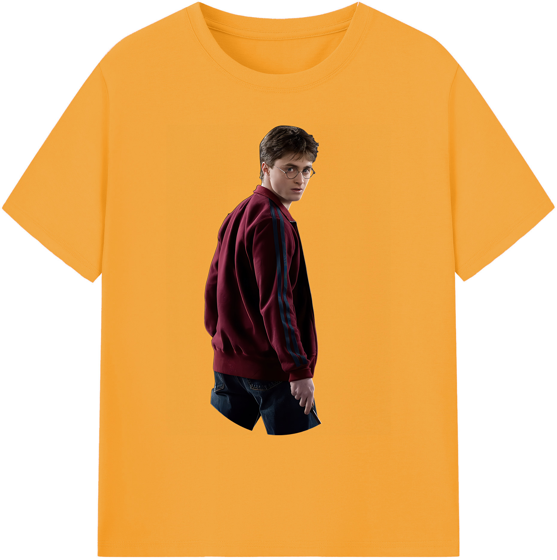 （画像用） Harry Potter ハリー・ポッターシリーズ 綿100％ メンズ半袖Tシャツ｜肌触りやわらか＆通気性