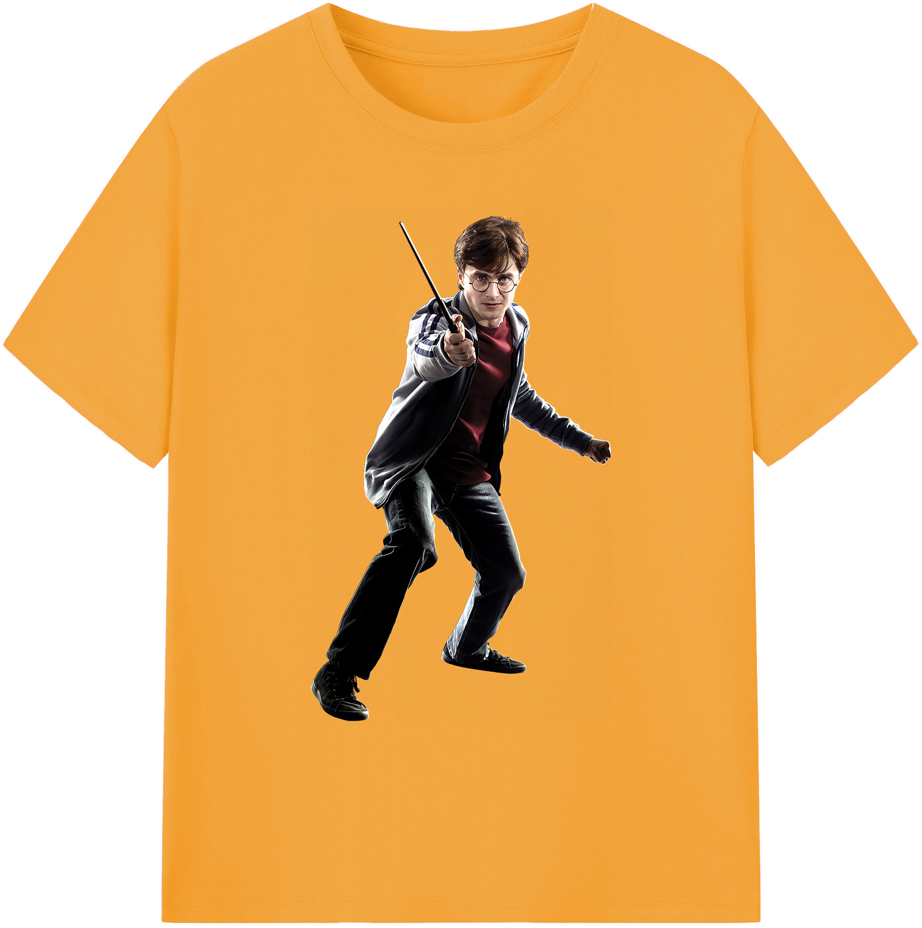 （画像用） Harry Potter ハリー・ポッターシリーズ 綿100％ メンズ半袖Tシャツ｜肌触りやわらか＆通気性