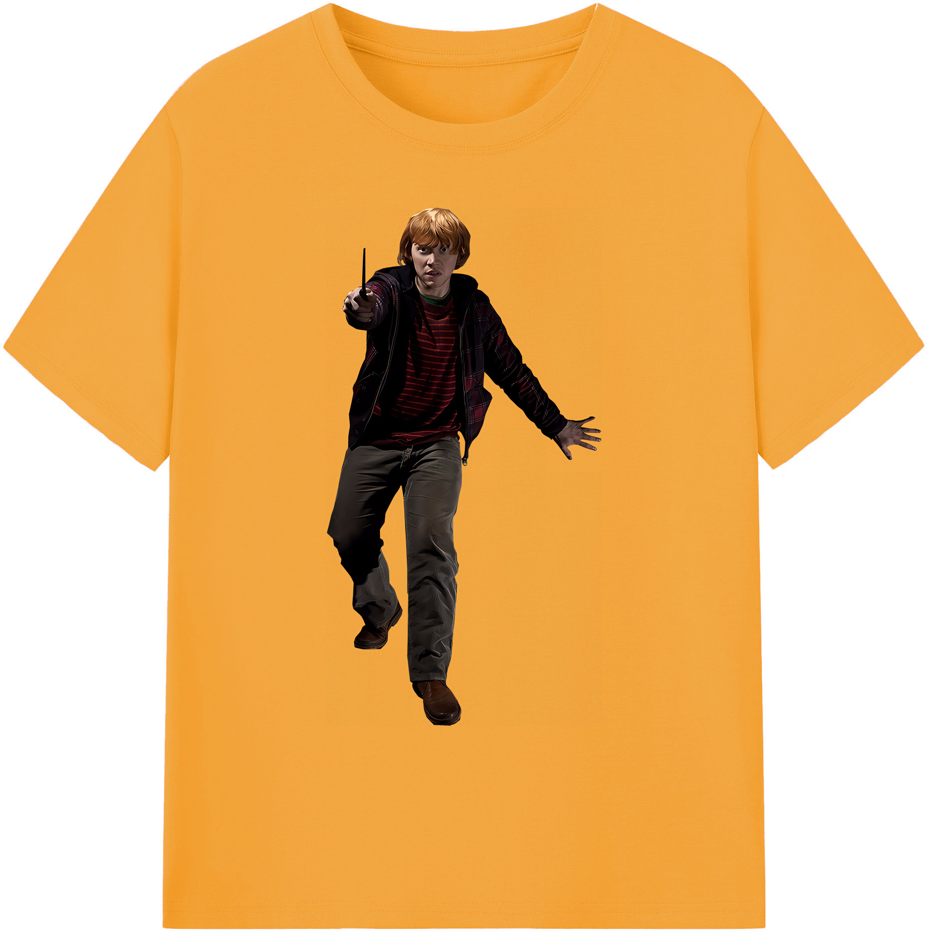 （画像用） Harry Potter ハリー・ポッターシリーズ 綿100％ メンズ半袖Tシャツ｜肌触りやわらか＆通気性