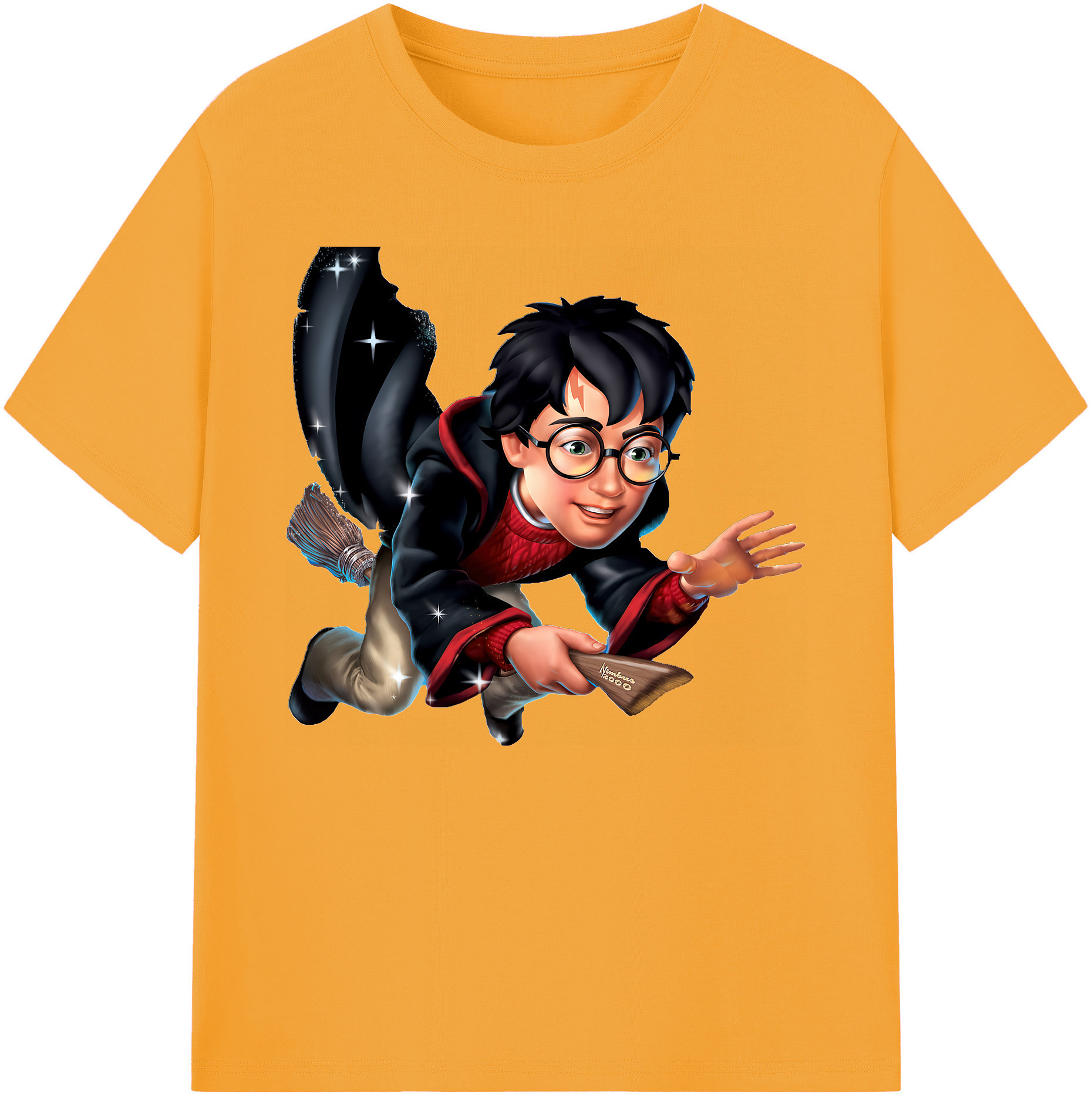 （画像用） Harry Potter ハリー・ポッターシリーズ 綿100％ メンズ半袖Tシャツ｜肌触りやわらか＆通気性