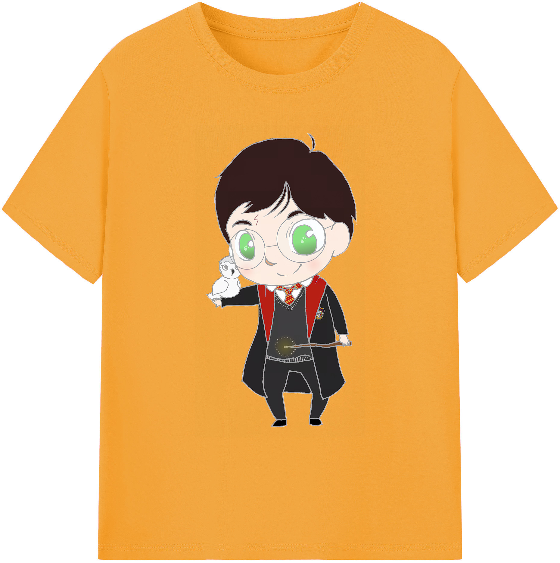 （画像用） Harry Potter ハリー・ポッターシリーズ 綿100％ メンズ半袖Tシャツ｜肌触りやわらか＆通気性