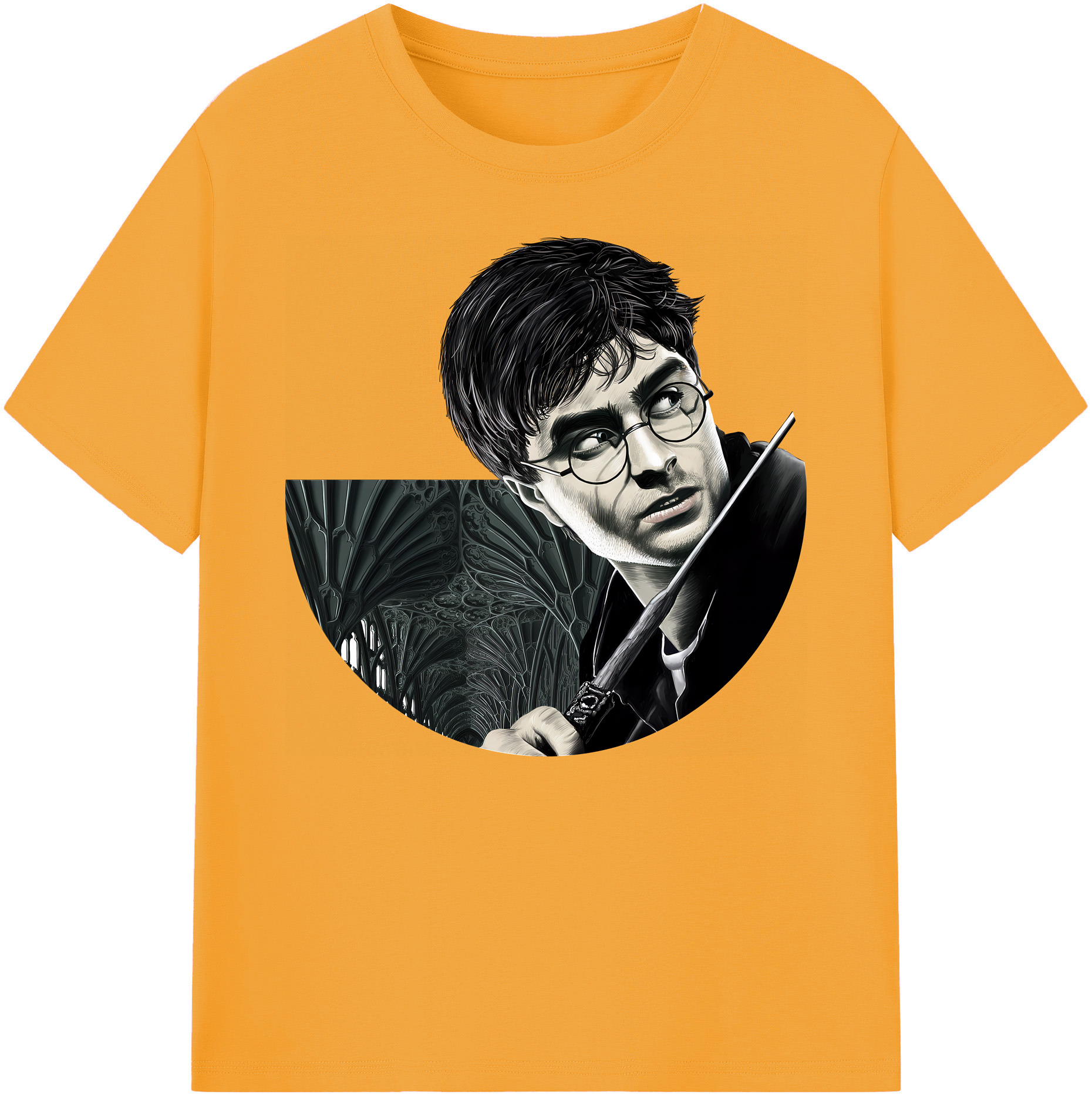 （画像用） Harry Potter ハリー・ポッターシリーズ 綿100％ メンズ半袖Tシャツ｜肌触りやわらか＆通気性