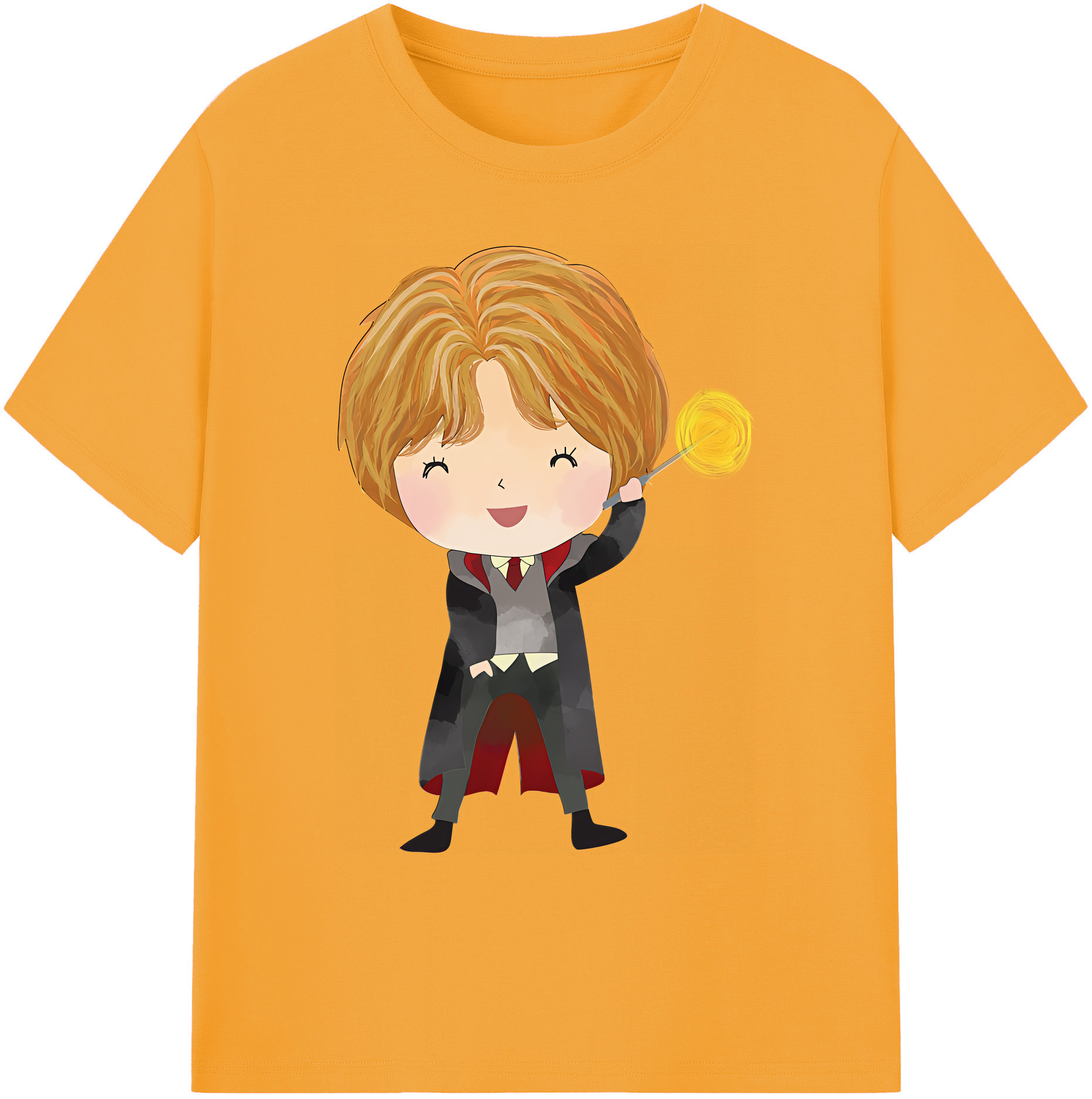 （画像用） Harry Potter ハリー・ポッターシリーズ 綿100％ メンズ半袖Tシャツ｜肌触りやわらか＆通気性